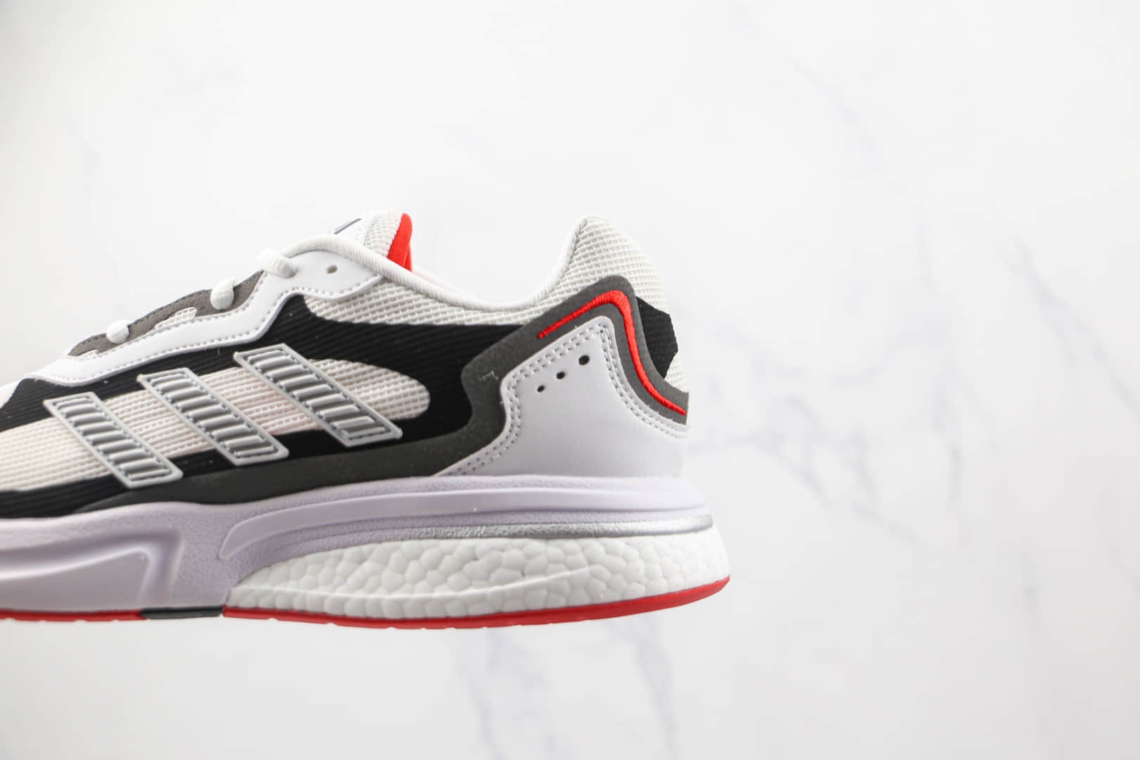 阿迪达斯Adidas SN1997 Boost 2022纯原版本白黑红SUPERNOVA跑鞋原楦头纸板打造 货号:GY0409