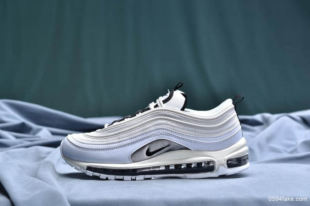 耐克Nike Air Max 97公司级版本子弹复古全掌气垫休闲运动鞋白熊猫 (ID:7790) - 图片1