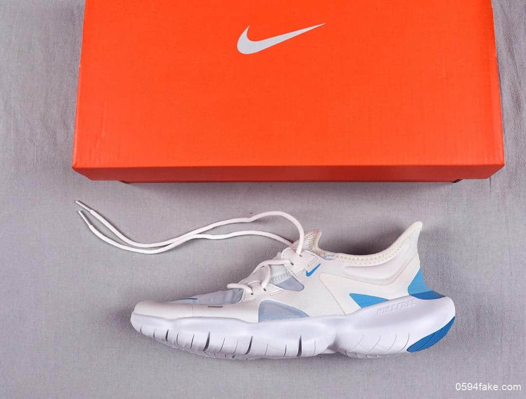 耐克Nike Free Rn 5.0 Proto 2019款公司级赤足5.0超弹力大底超轻网面透气运动跑步鞋 货号:CI1678-100