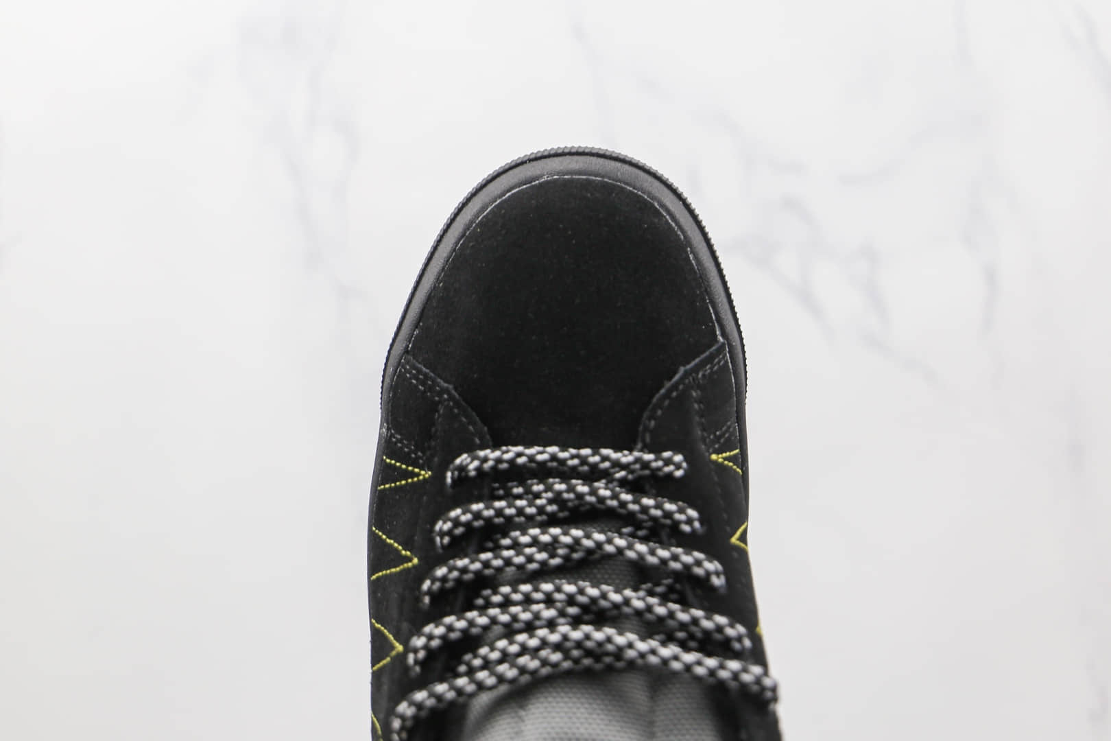 耐克Nike SB Zoom Blazer Mid PRO GT QS纯原版本中帮开拓者加绒黑灰色拼色波敏感内容缝线板鞋原盒原标 货号:DC8903-001