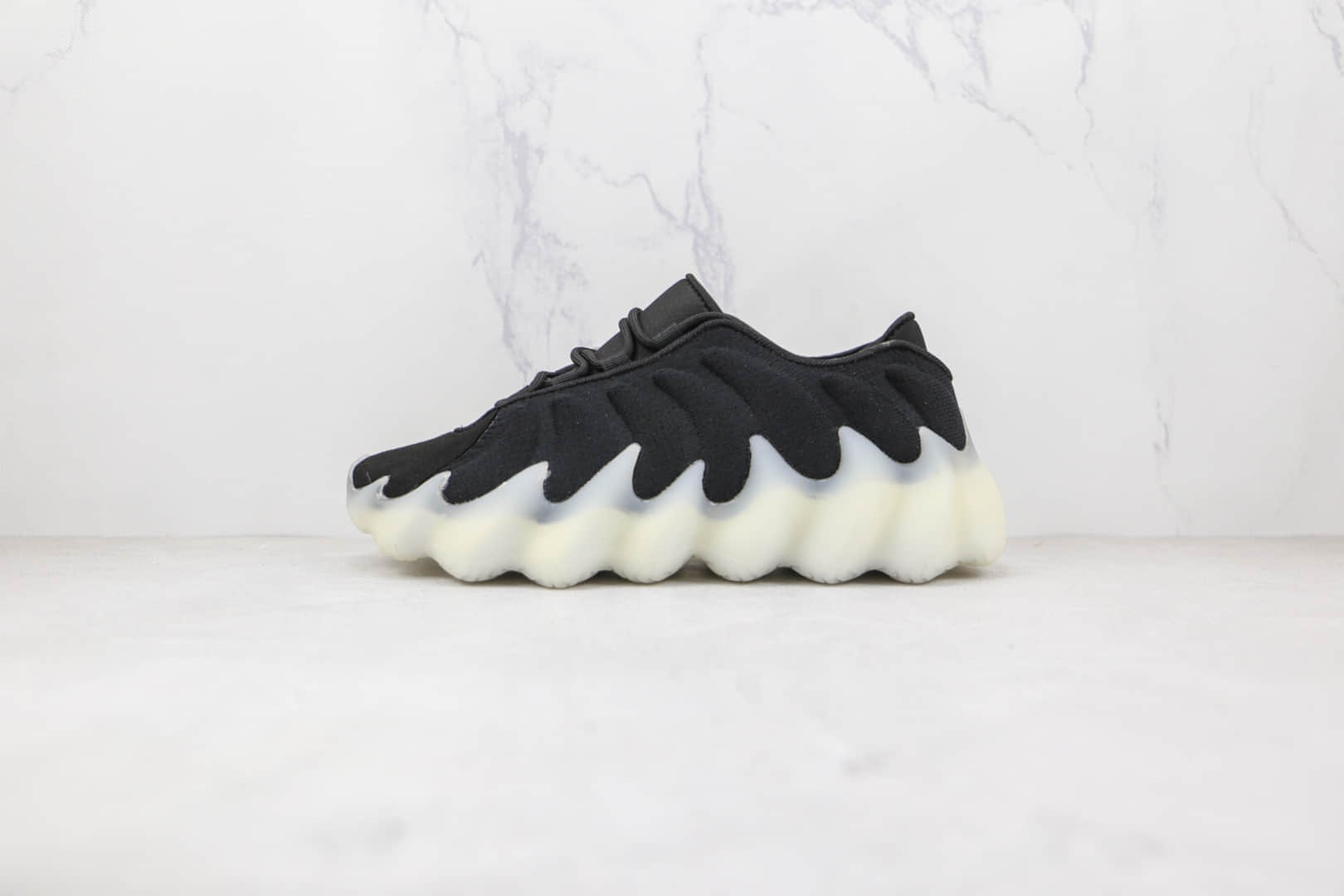 阿迪达斯Adidas Yeezy 400 Sample纯原版本椰子400黑色火山小笼包编织袜子鞋原档案数据开发 (ID:78114) - 图片1