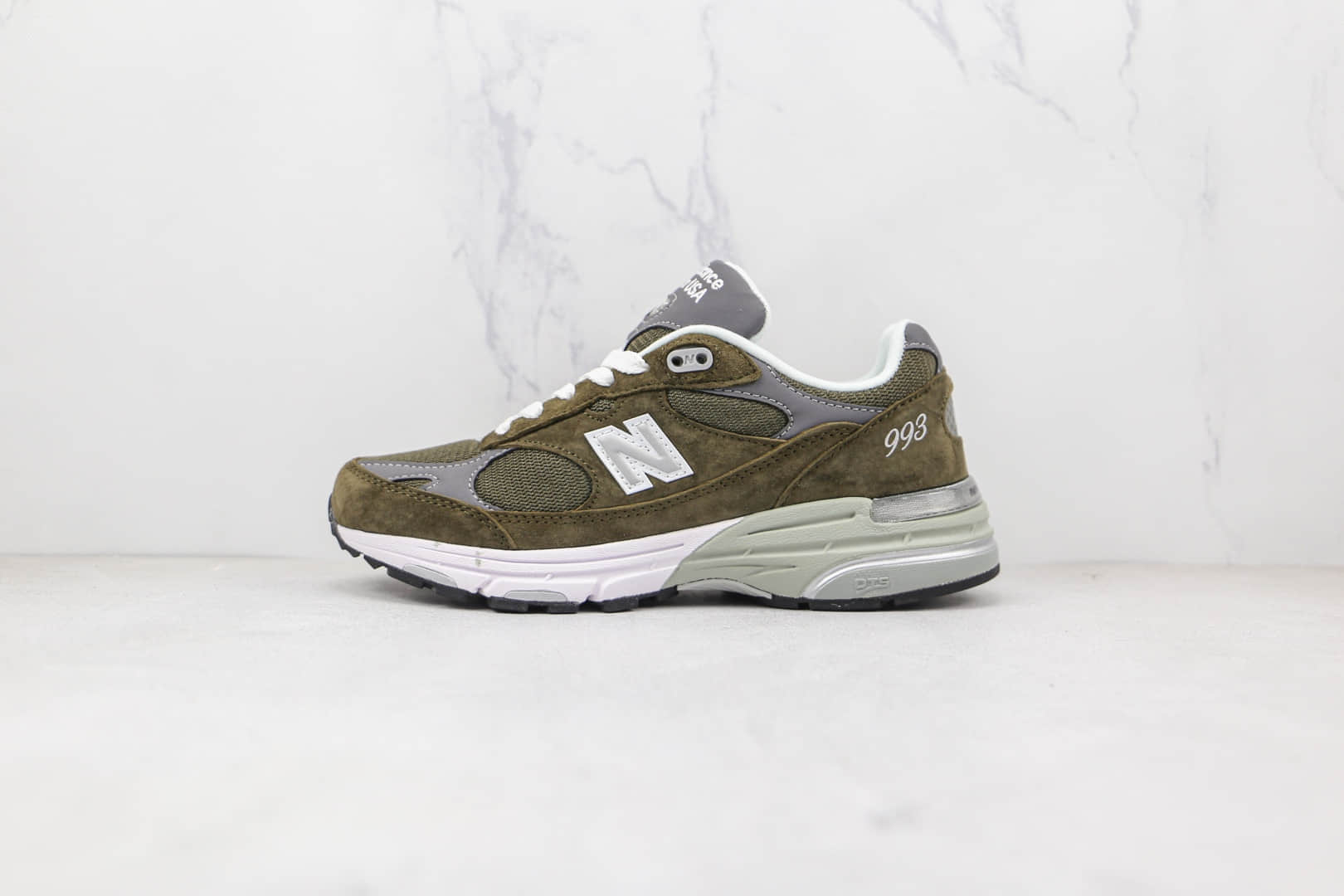 新百伦New Balance in USA MR993GL纯原版本棕色NB993复古老爹鞋原楦头纸板打造 (ID:78174) - 图片1
