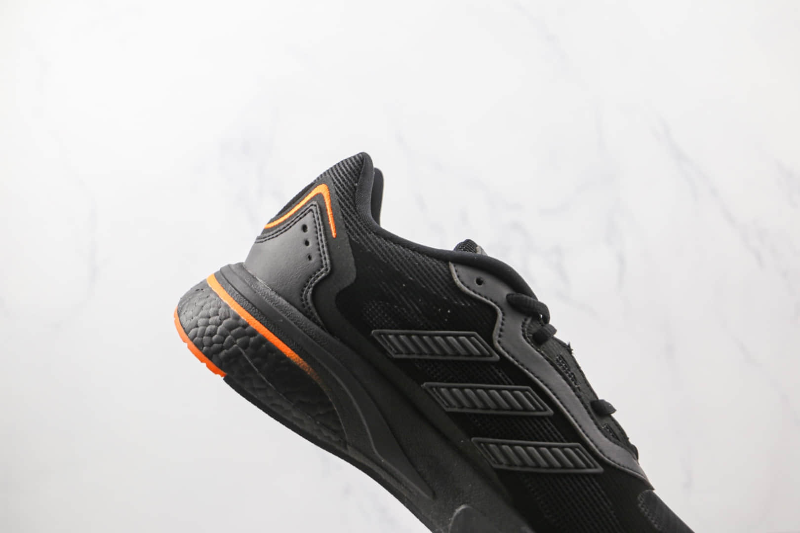 阿迪达斯Adidas SN1997 Boost 2022纯原版本黑桔色SUPERNOVA跑鞋原档案数据开发 货号:GY0412
