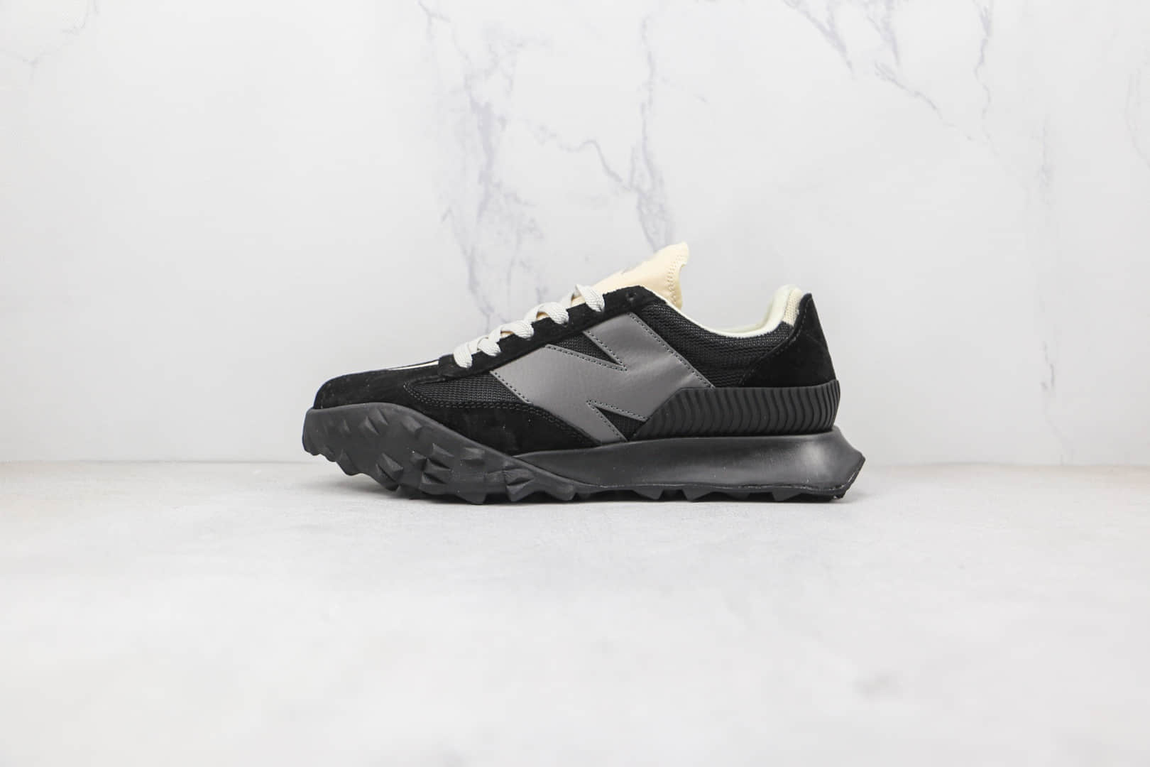 新百伦New Balance XC-72 x Casablanca联名款纯原版本NBXC-72黑灰色慢跑鞋原盒原标 (ID:78780) - 图片1