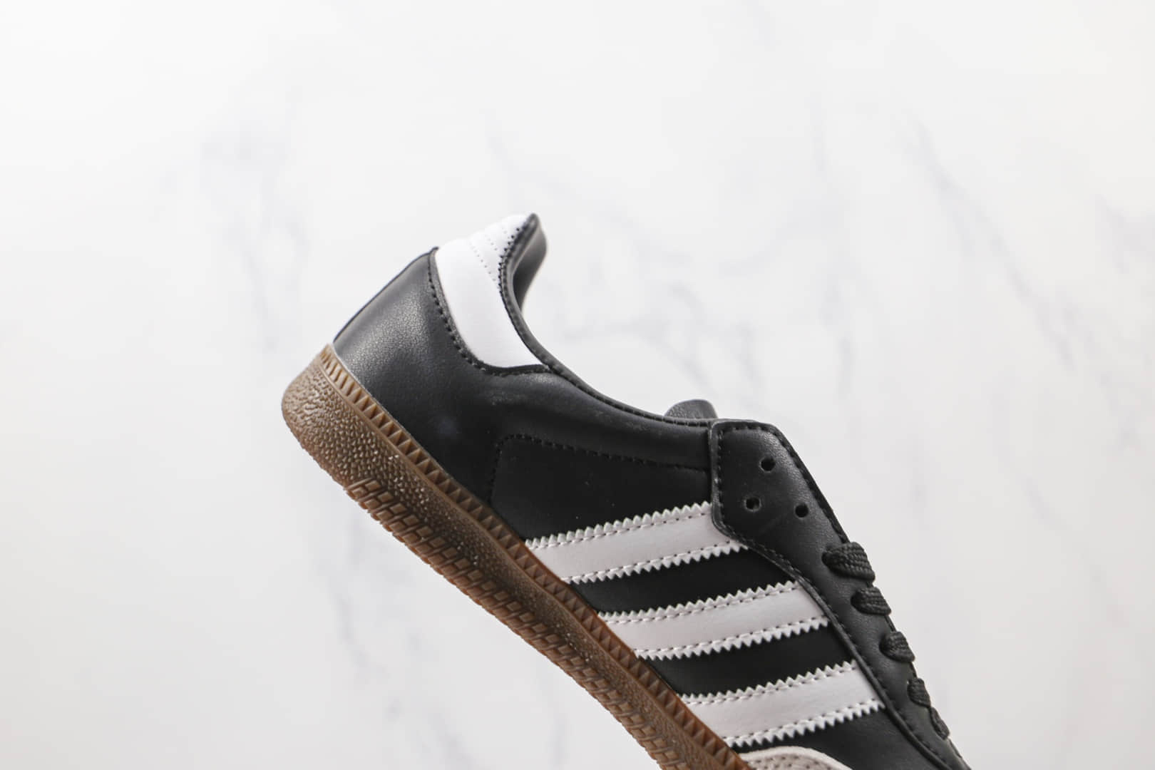 阿迪达斯Adidas Samba Vegan纯原版本桑巴黑白色板鞋原档案数据开发 货号:FX9042
