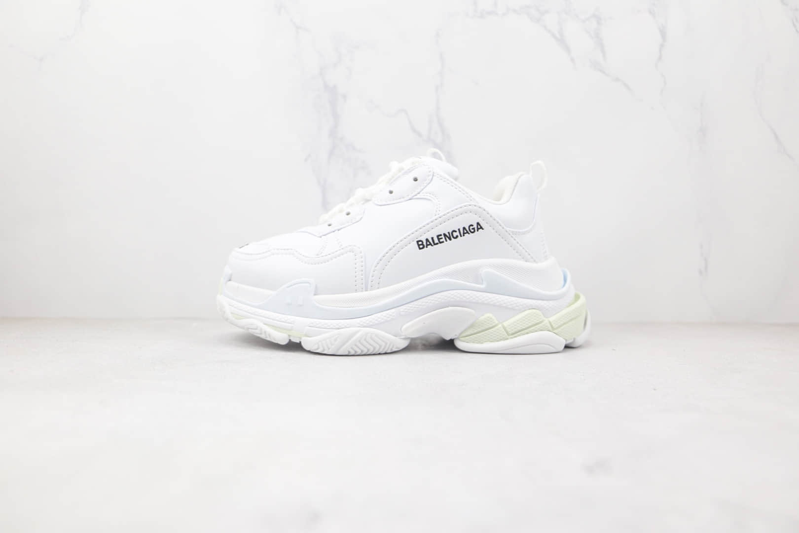 巴黎世家Balenciaga纯原版本初代白色复古老爹鞋原档案数据开发 (ID:79082) - 图片1