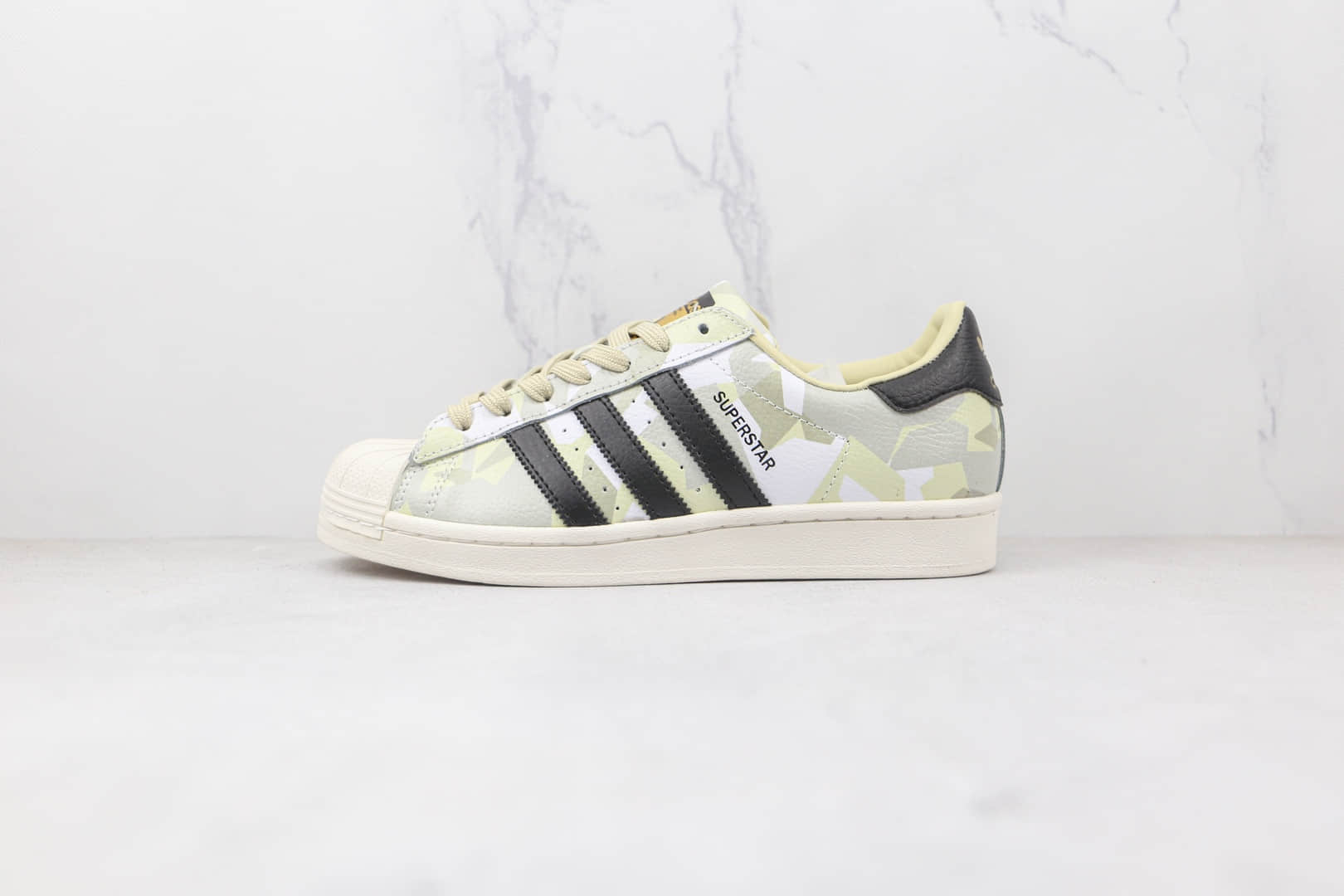 阿迪达斯adidas Superstar公司级版本三叶草迷彩贝壳头板鞋原楦打造 (ID:79205) - 图片1