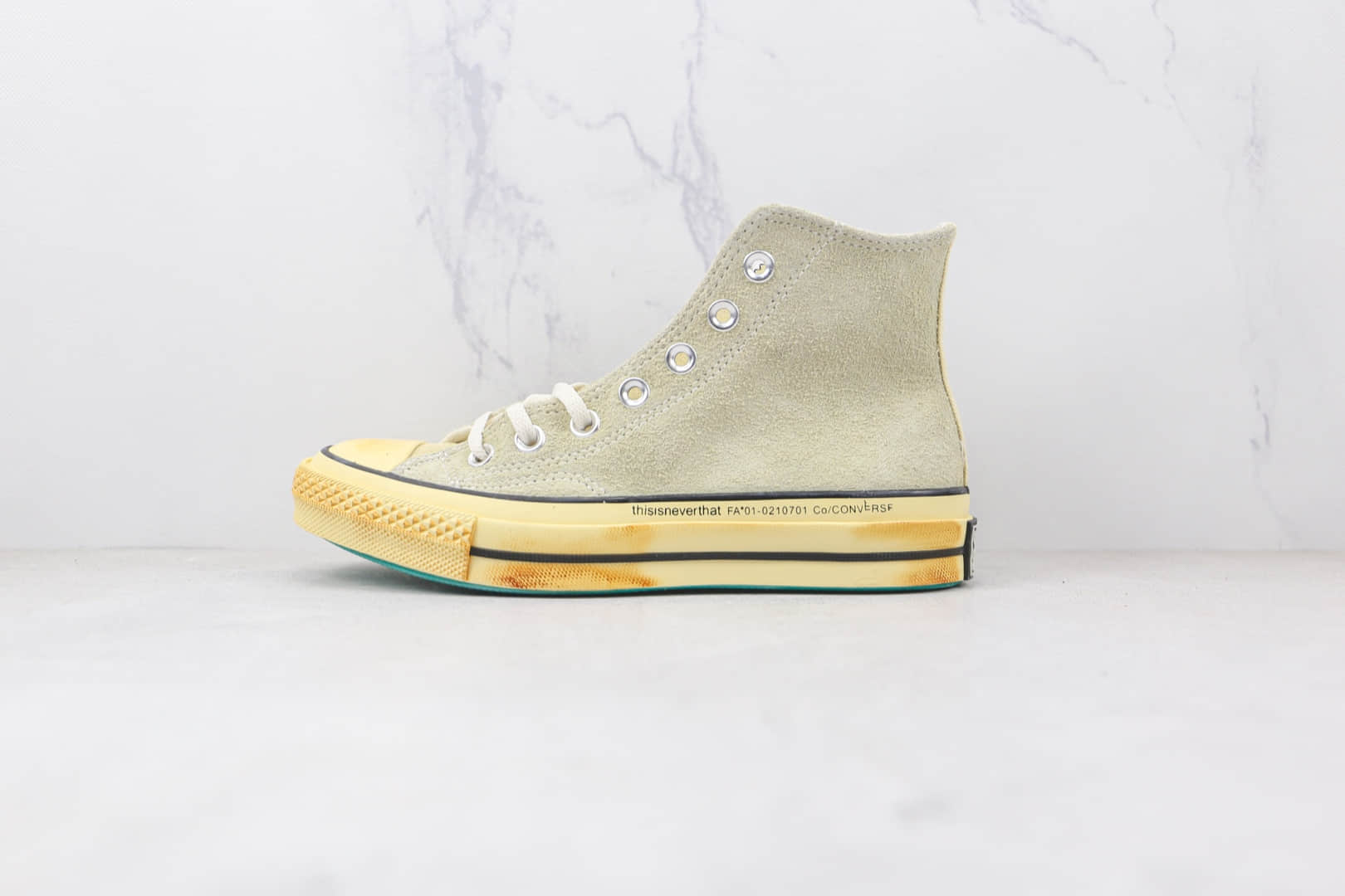 匡威Converse 1970S公司级版本高帮1970S麂皮硫化帆布鞋原盒原标 (ID:79279) - 图片1