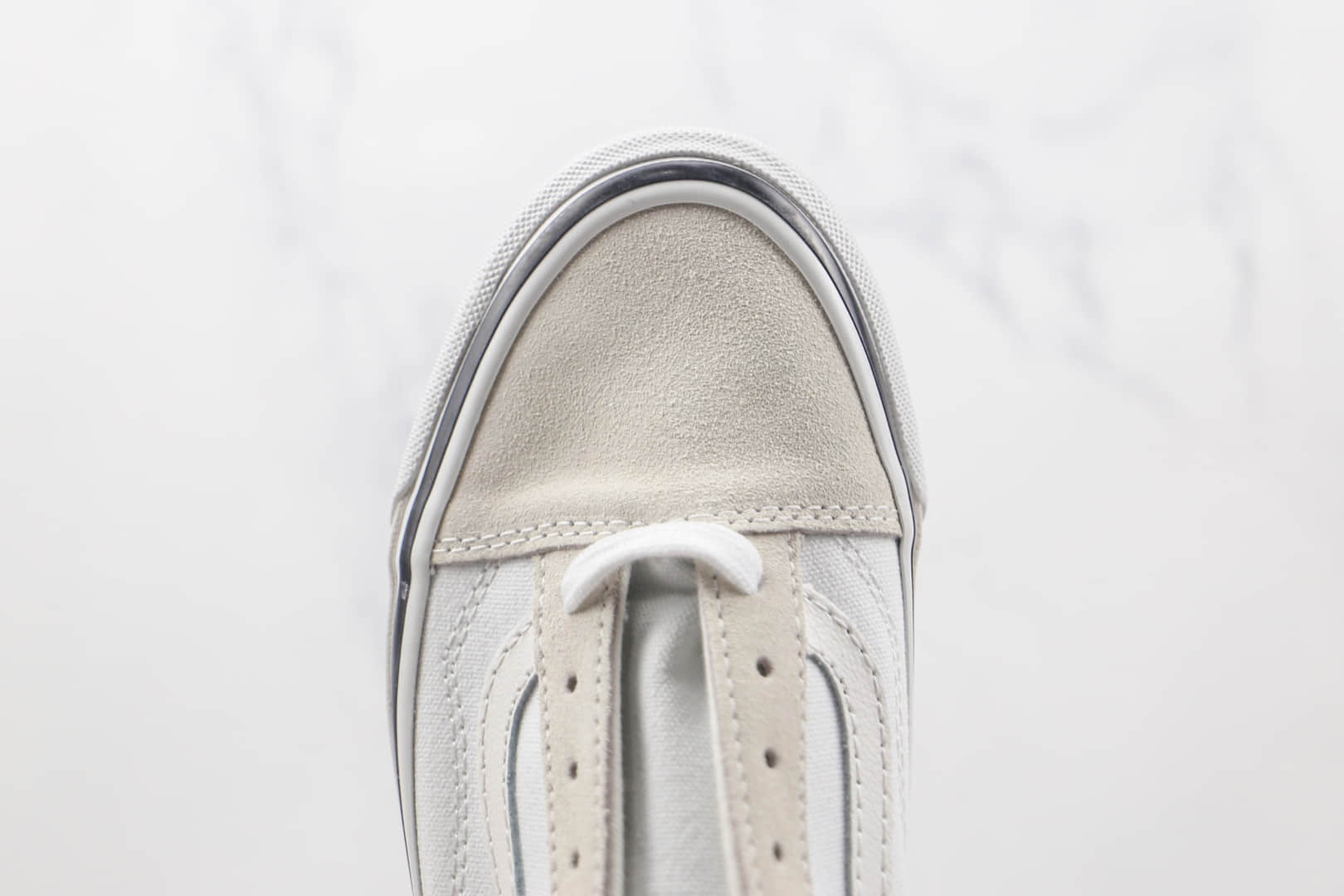 万斯Vans Old Skool COMME des GARÇONS x 敏感内容G联名款公司级版本黑白色硫化帆布鞋原盒原标