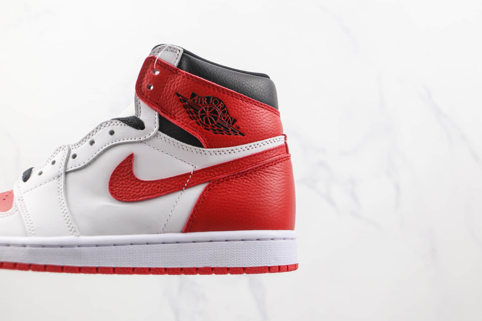 乔丹Air Jordan 1 High OG纯原版本高帮AJ1芝加哥白红色板鞋原盒原标 货号:555088-161