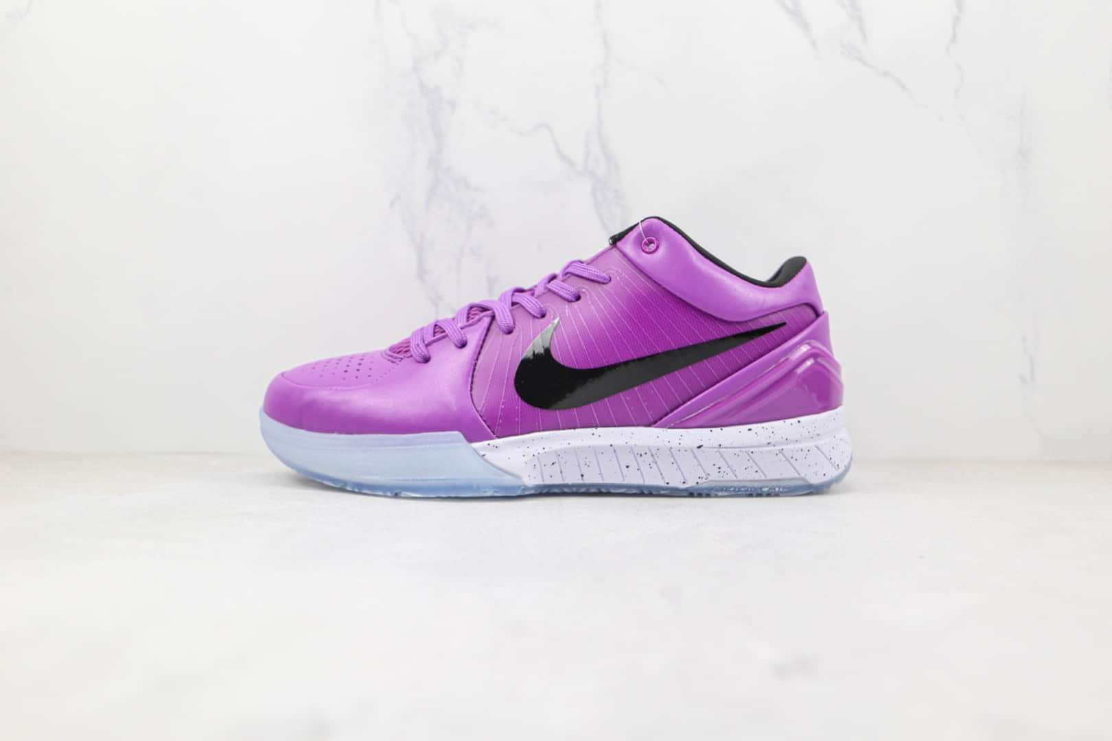 耐克Nike Zoom Kobe IV纯原版本科比4代紫黑色篮球鞋支持实战 (ID:79540) - 图片1