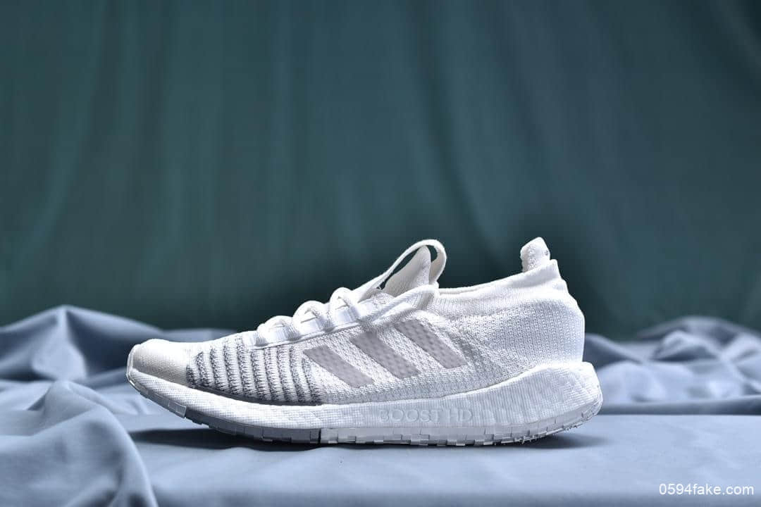 阿迪达斯Adidas PulseBOOST HD m纯原版复古编织透气正确版boost脉冲爆米花系列户外野跑高弹休闲运动跑鞋 (ID:7975) - 图片1