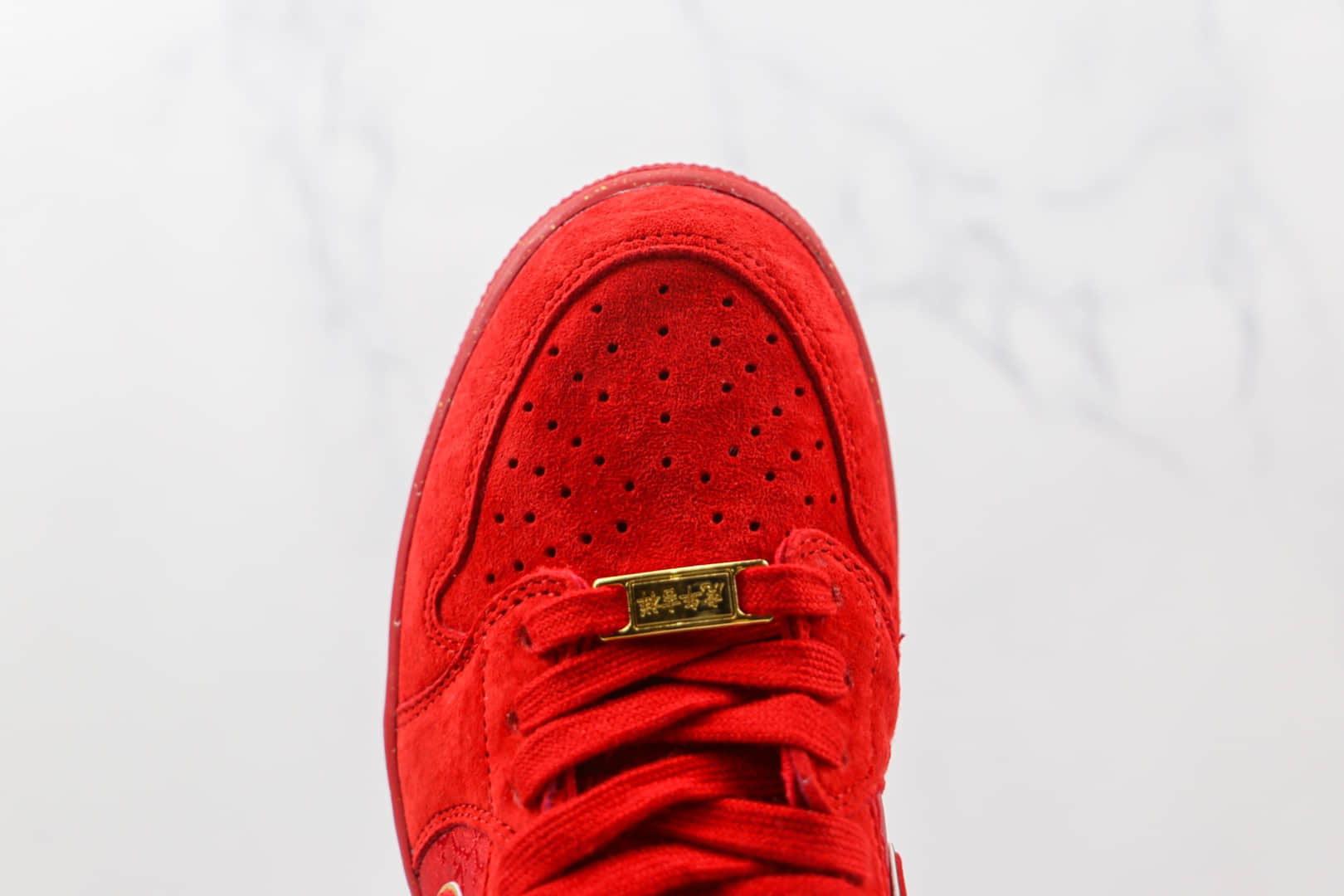 乔丹Air Jordan AJ1 Low纯原版本低帮AJ1虎年限定中国红配色板鞋原盒原标 货号:DD2233-518