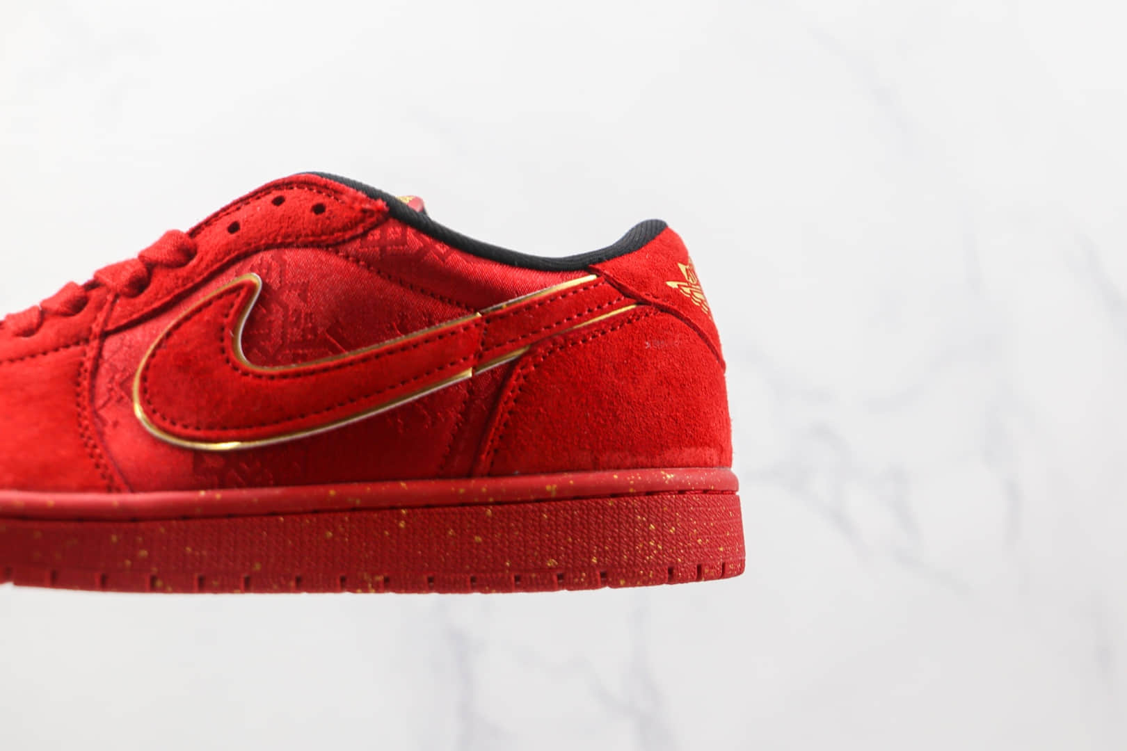 乔丹Air Jordan AJ1 Low纯原版本低帮AJ1虎年限定中国红配色板鞋原盒原标 货号:DD2233-518