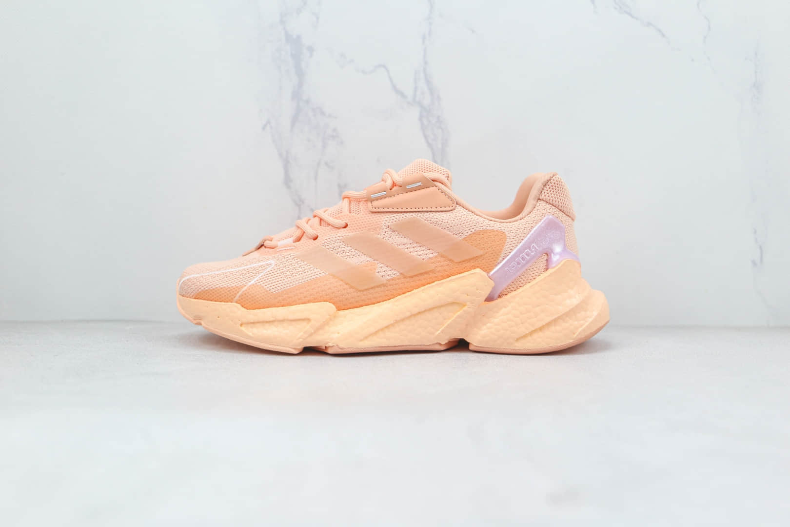 阿迪达斯Adidas Boost X9000L4纯原版本橘色复古X9000爆米花跑鞋原楦头纸板打造 (ID:80720) - 图片1