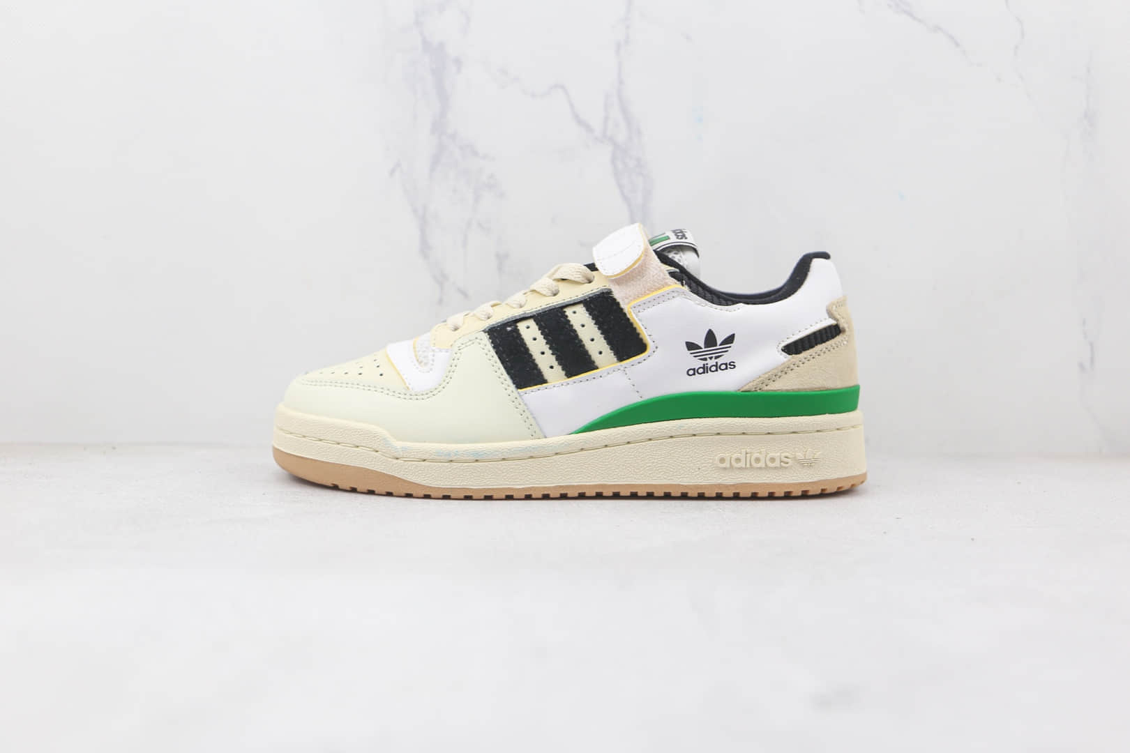 阿迪达斯adidas originals Forum 84 low纯原版本白绿凯尔特人复古板鞋原档案数据开发 (ID:81182) - 图片1