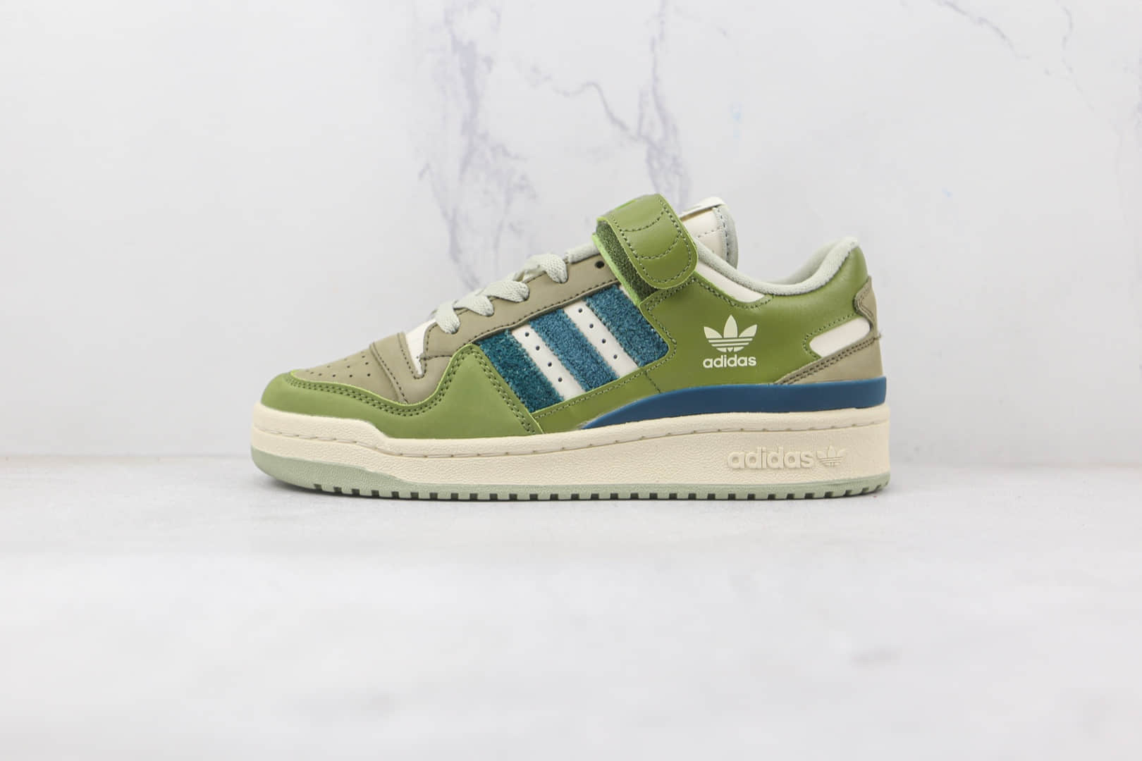 阿迪达斯adidas originals Forum 84 low纯原版本草绿色凯尔特人Forum84复古板鞋原楦头纸板打造 货号:GX4545