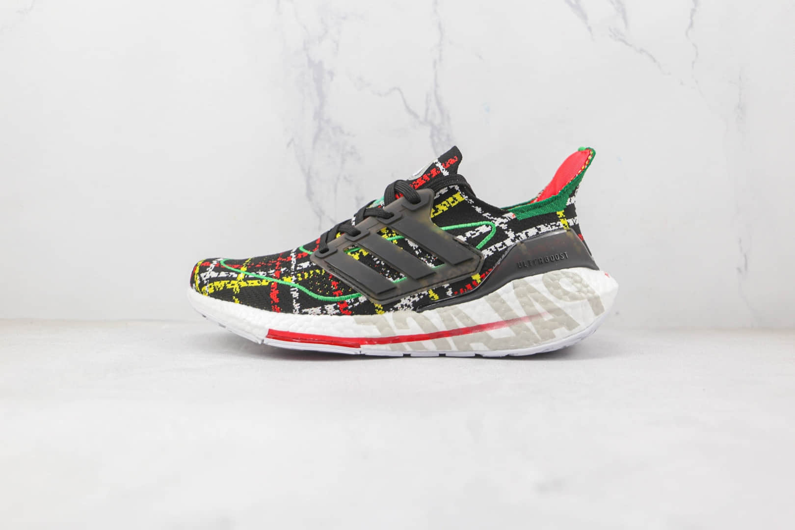 阿迪达斯Adidas ultra boost 2021纯原版本彩色印花UB7.0爆米花跑鞋原档案数据开发 (ID:81297) - 图片1