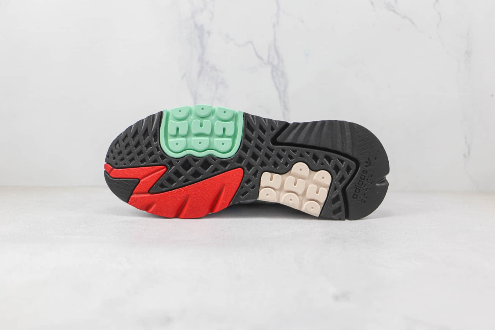 阿迪达斯Adidas Nite Jogger 2021 Boost纯原版本夜行者一代白色爆米花跑鞋原楦头纸板打造 货号:GW4229