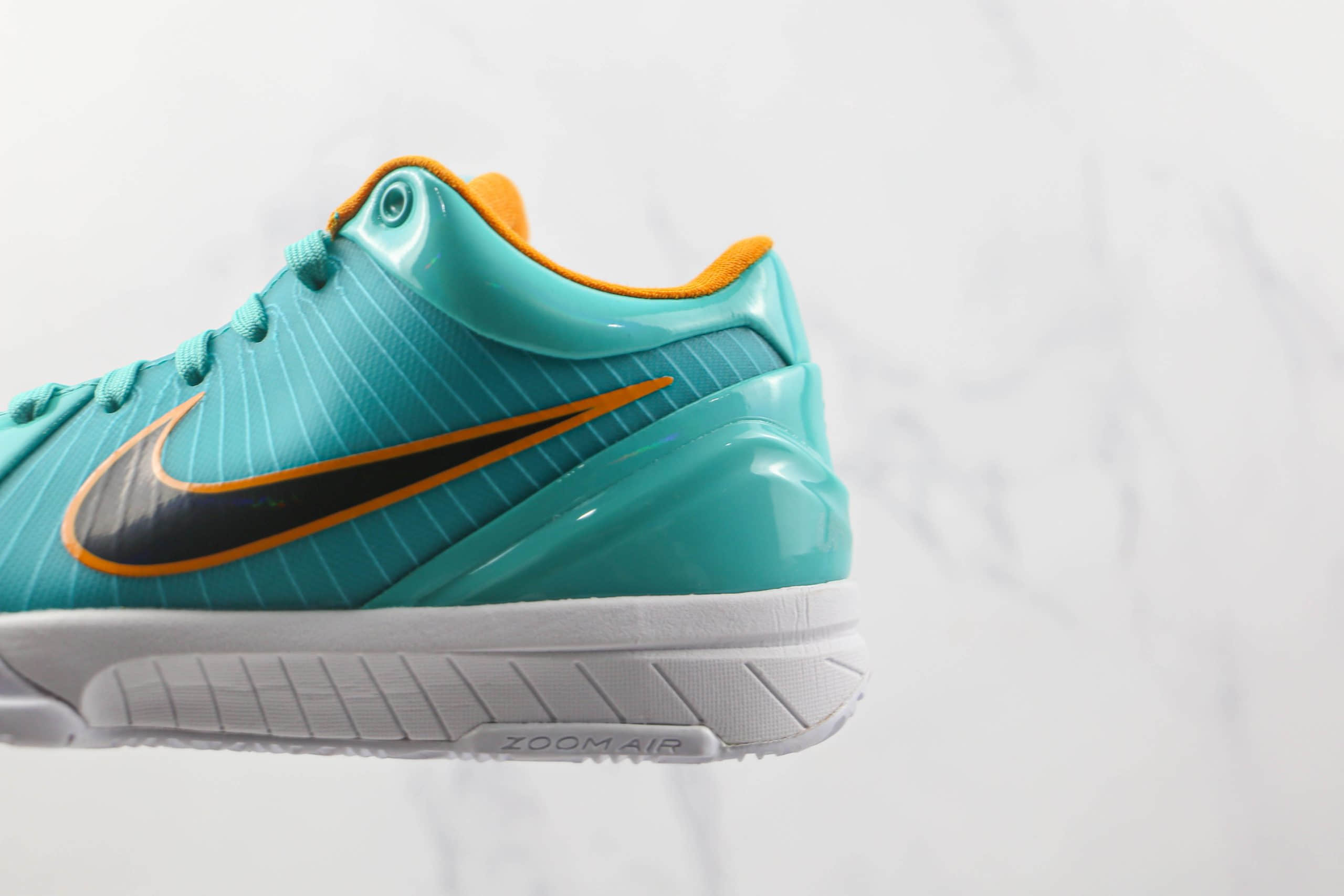 耐克Nike Kobe IV Protro UNDFTD PE纯原版本科比4代湖水绿篮球鞋内置碳板气垫支持实战 货号:CQ3869-300