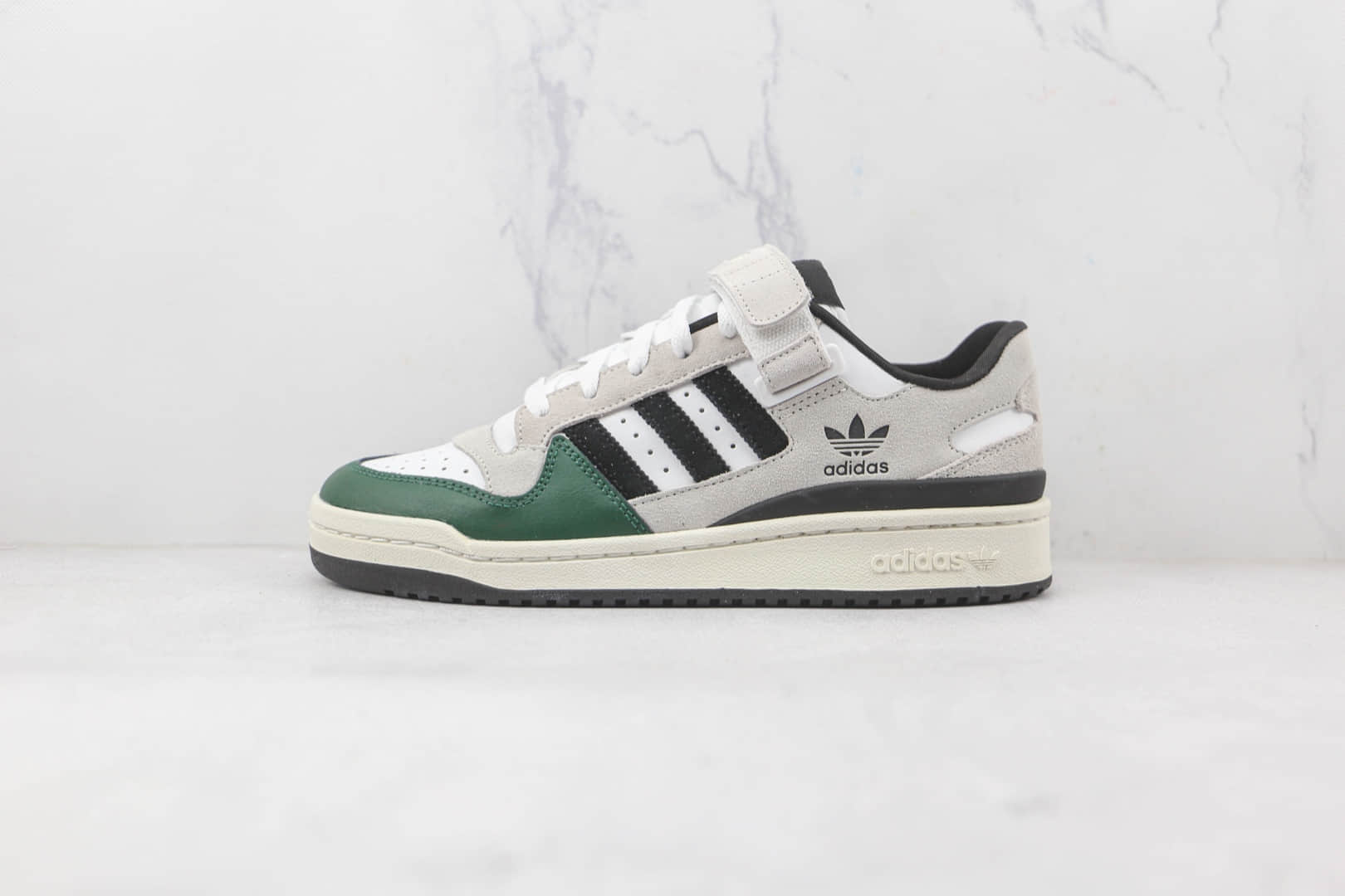 阿迪达斯adidas originals Forum 84 low纯原版本灰绿色复古板鞋原档案数据开发 (ID:82340) - 图片1
