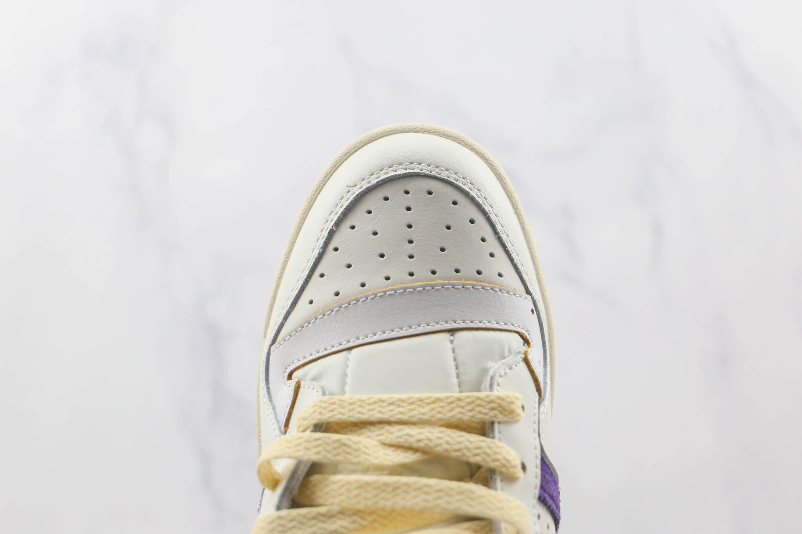 阿迪达斯Adidas originals Forum 84 low纯原版本白紫色Forum84魔术贴板鞋原盒原标原楦头纸板打造 (ID:82549) - 图片1