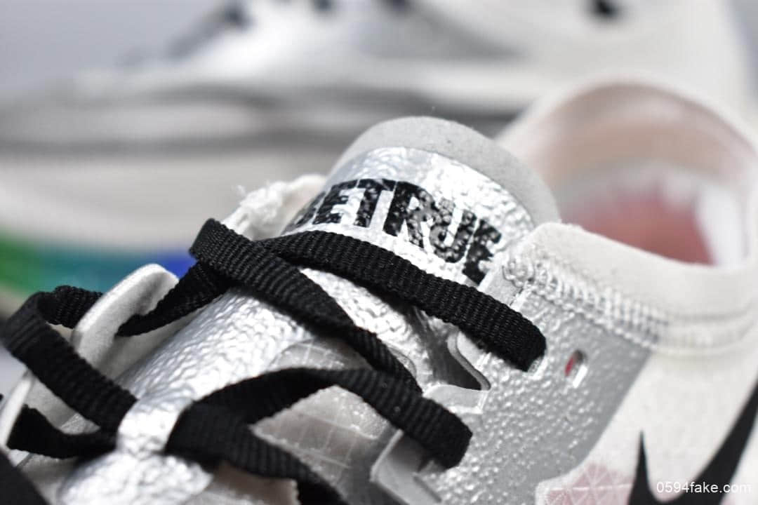 耐克Nike ZoomX VaporFly NEXT% “Be True” 公司级版本炫目彩虹鸳鸯设计超强跑鞋轻质马拉松运动跑鞋 货号:AO4568-101