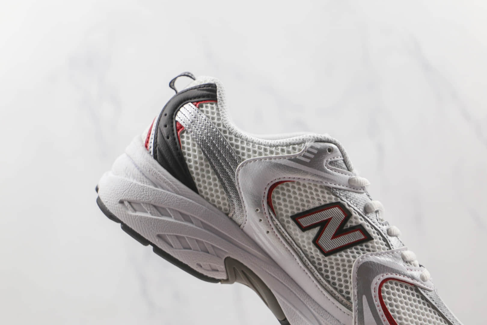 新百伦New Balance 530纯原版本白红色NB530复古慢跑鞋原楦头纸板打造 货号:MR530SA