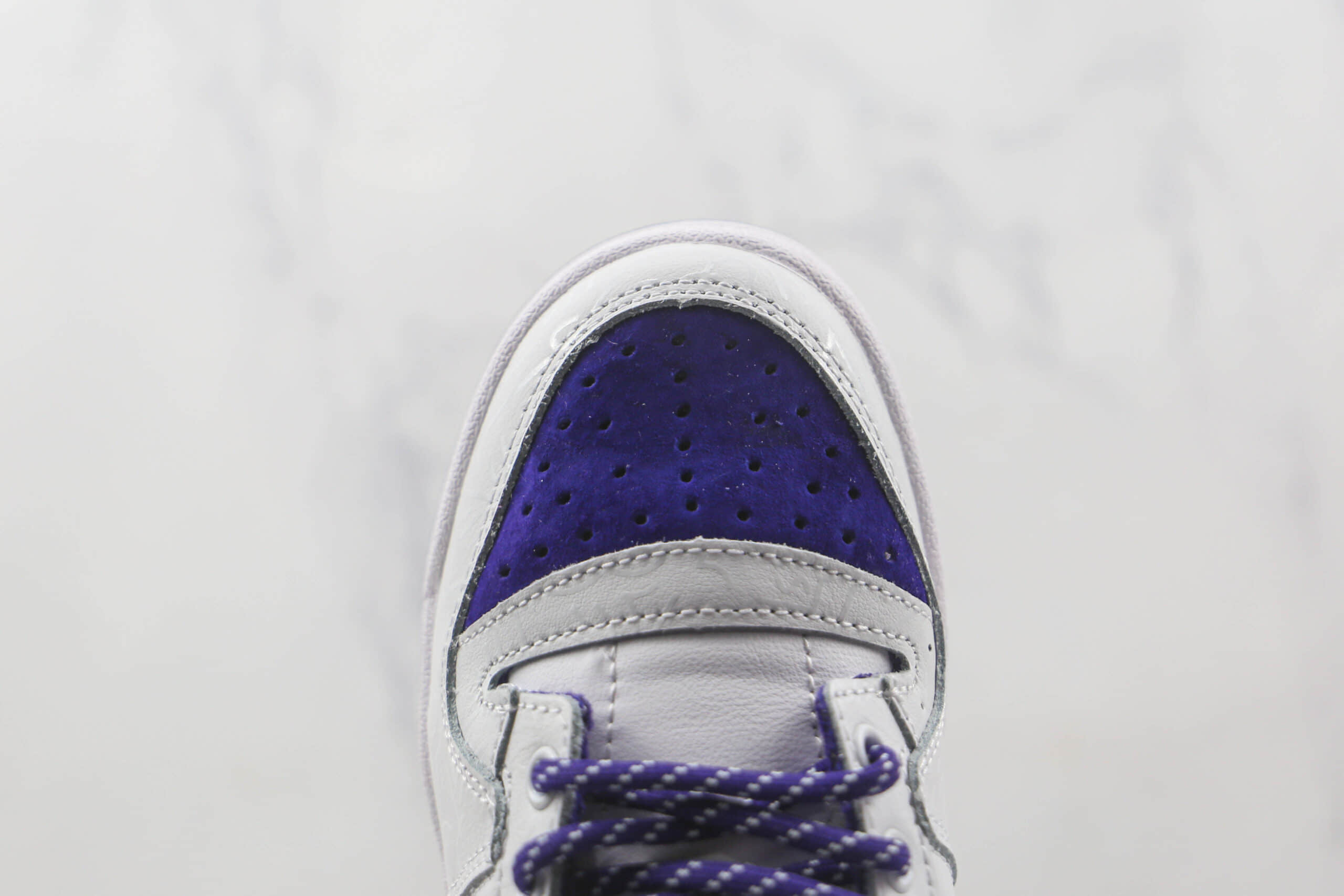 阿迪达斯Adidas originals Forum 84 low纯原版本魔术贴白紫色Forum84板鞋原盒原标 货号:GY8287