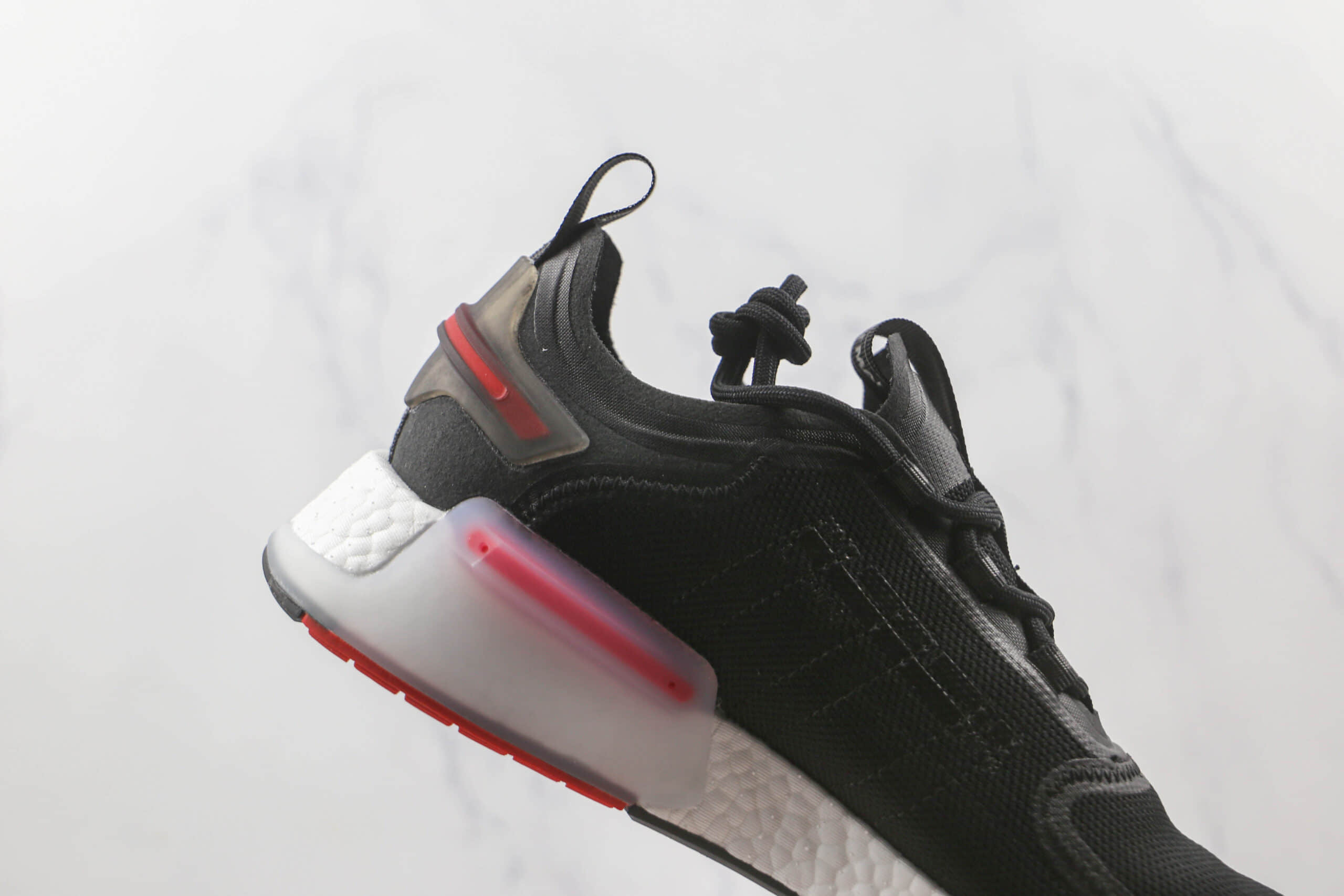 阿迪达斯Adidas Originals NMDV3纯原版本黑蓝红色爆米花跑鞋原楦头纸板打造 货号:GX3378
