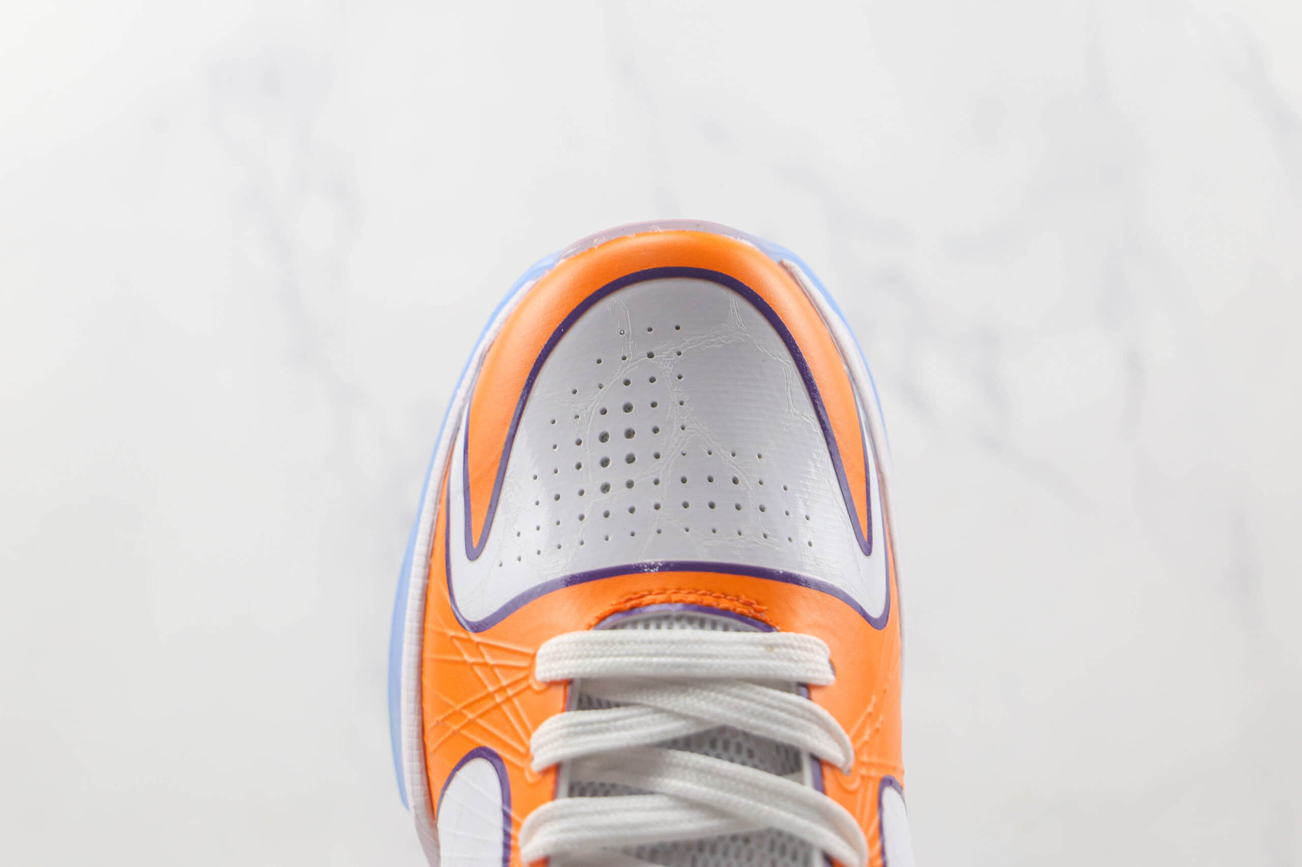 耐克Nike Kobe 5 Protro Chaos纯原版本科比5代白桔色实战篮球鞋原鞋开模一比一打造 货号：敏感内容4991-106