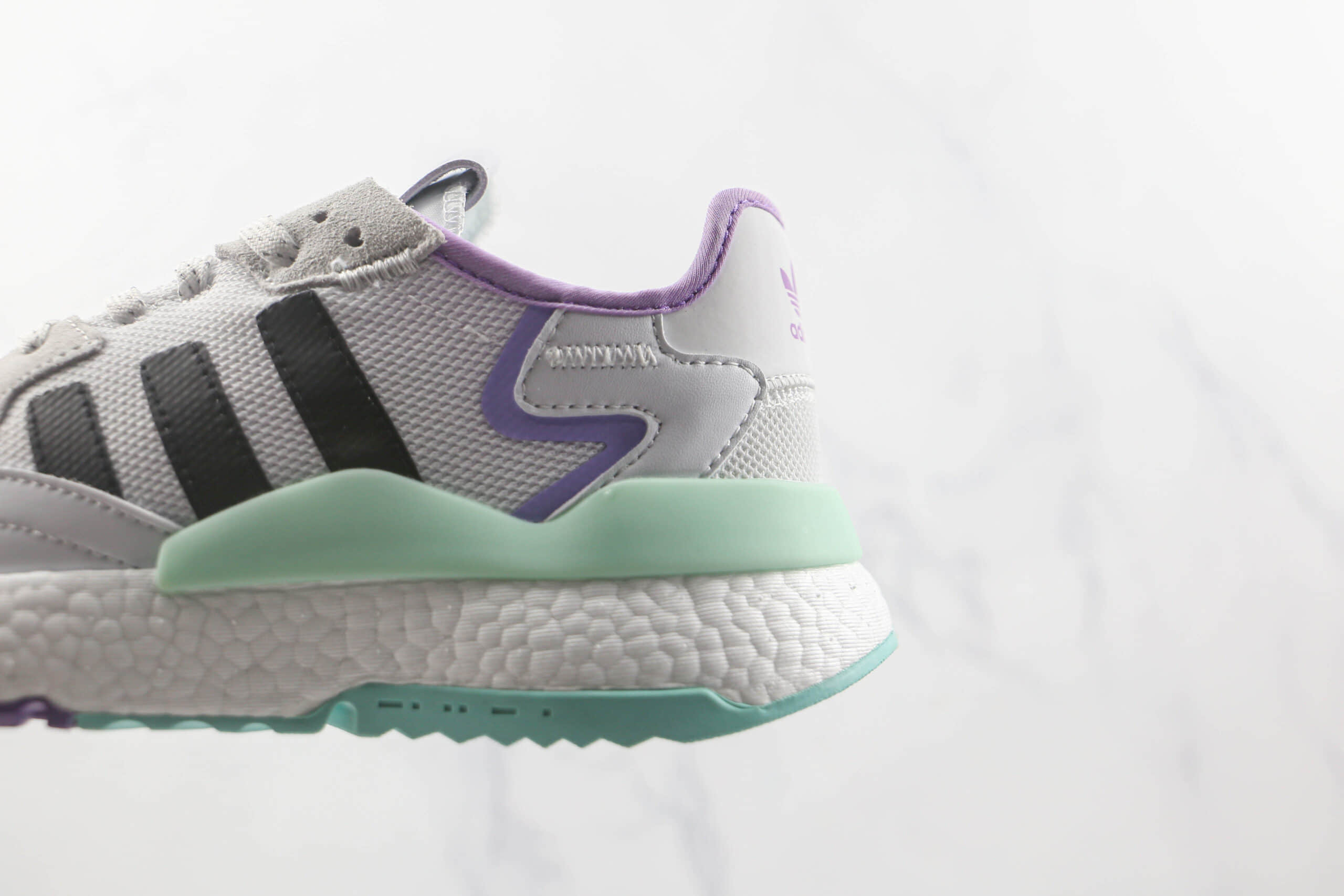 阿迪达斯Adidas Nite Jogger 2021 Boost纯原版本夜行者一代爆米花跑鞋原档案数据开发 货号:FW6702
