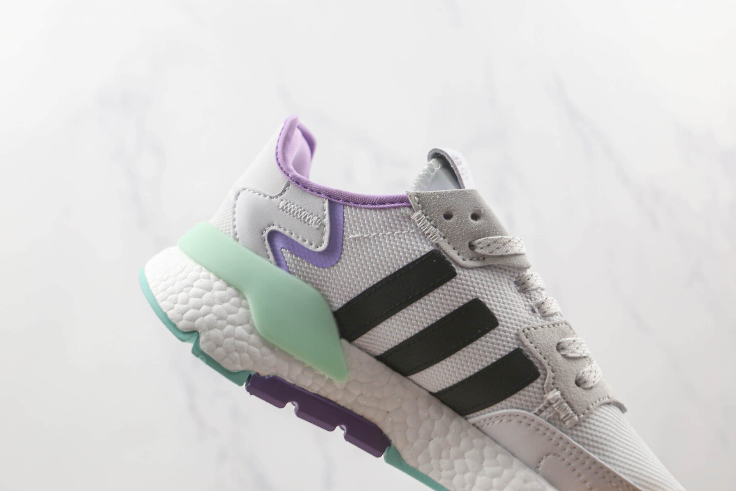 阿迪达斯Adidas Nite Jogger 2021 Boost纯原版本夜行者一代爆米花跑鞋原档案数据开发 货号:FW6702