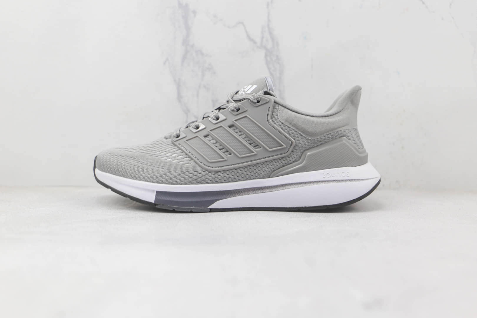 阿迪达斯Adidas EQ21 RUN纯原版本灰色复古跑鞋原楦头纸板打造原盒原标 (ID:83429) - 图片1