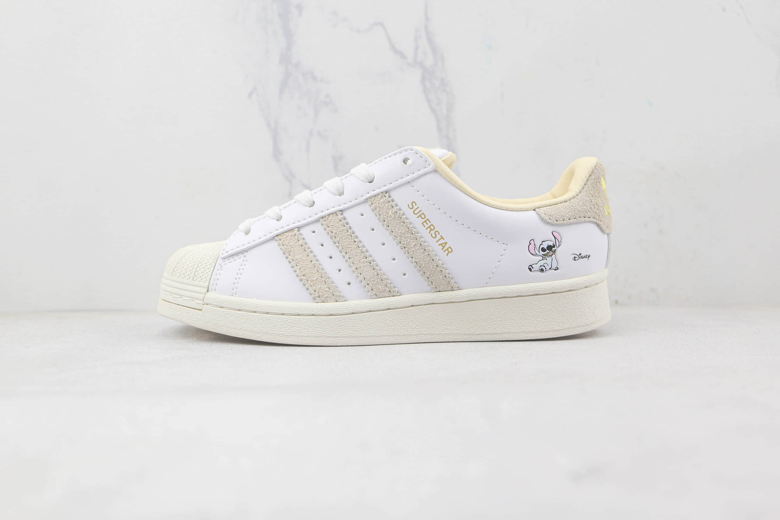 阿迪达斯Adidas Originals SUPERSTAR迪士尼乐园联名款纯原版本史迪奇配色板鞋原盒原标 (ID:83750) - 图片1