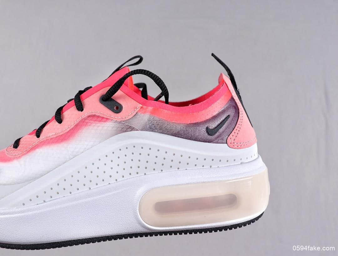 耐克Nike Air Max Dia SE QS艇系列气垫缓震半透明百搭休闲慢跑鞋 货号:视频内容4146-100