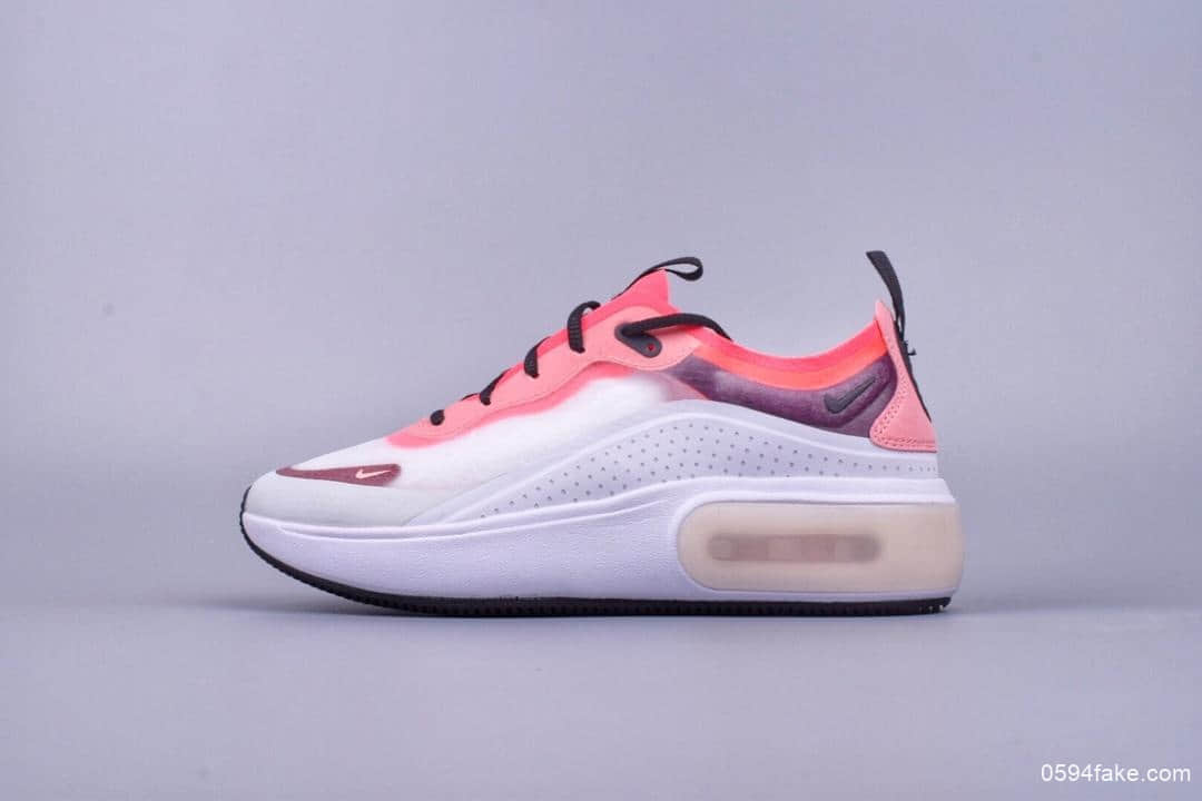 耐克Nike Air Max Dia SE QS艇系列气垫缓震半透明百搭休闲慢跑鞋 货号:视频内容4146-100