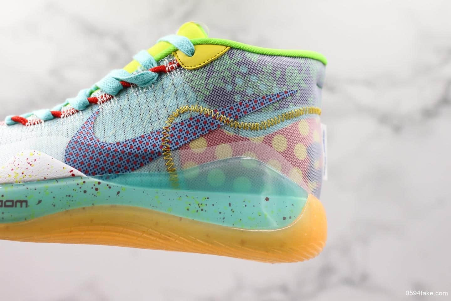 耐克Nike Zoom KD12 EP063m纯原版本杜兰特12代男子实战篮球鞋内置双气垫 货号:CK1195-300