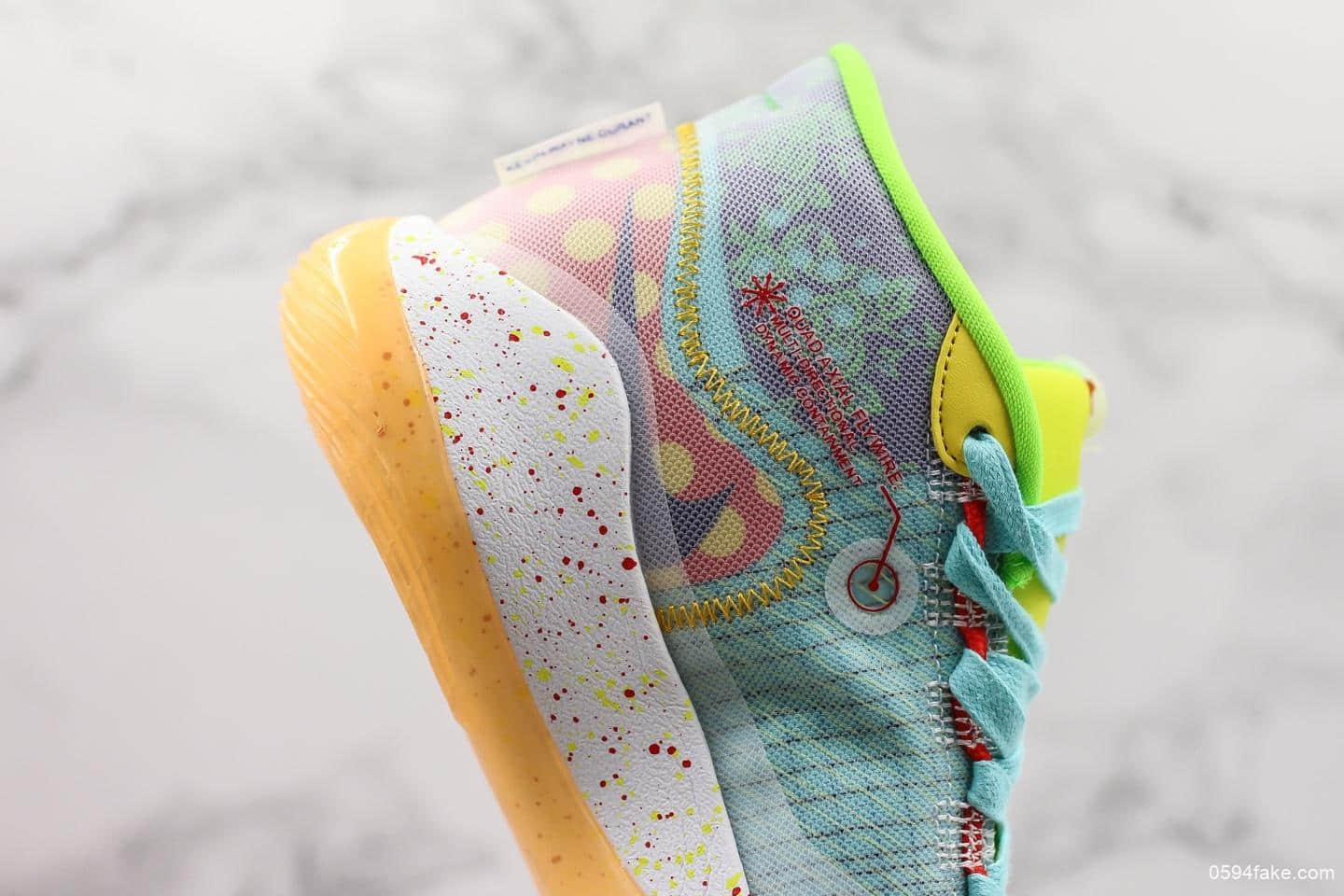 耐克Nike Zoom KD12 EP063m纯原版本杜兰特12代男子实战篮球鞋内置双气垫 货号:CK1195-300