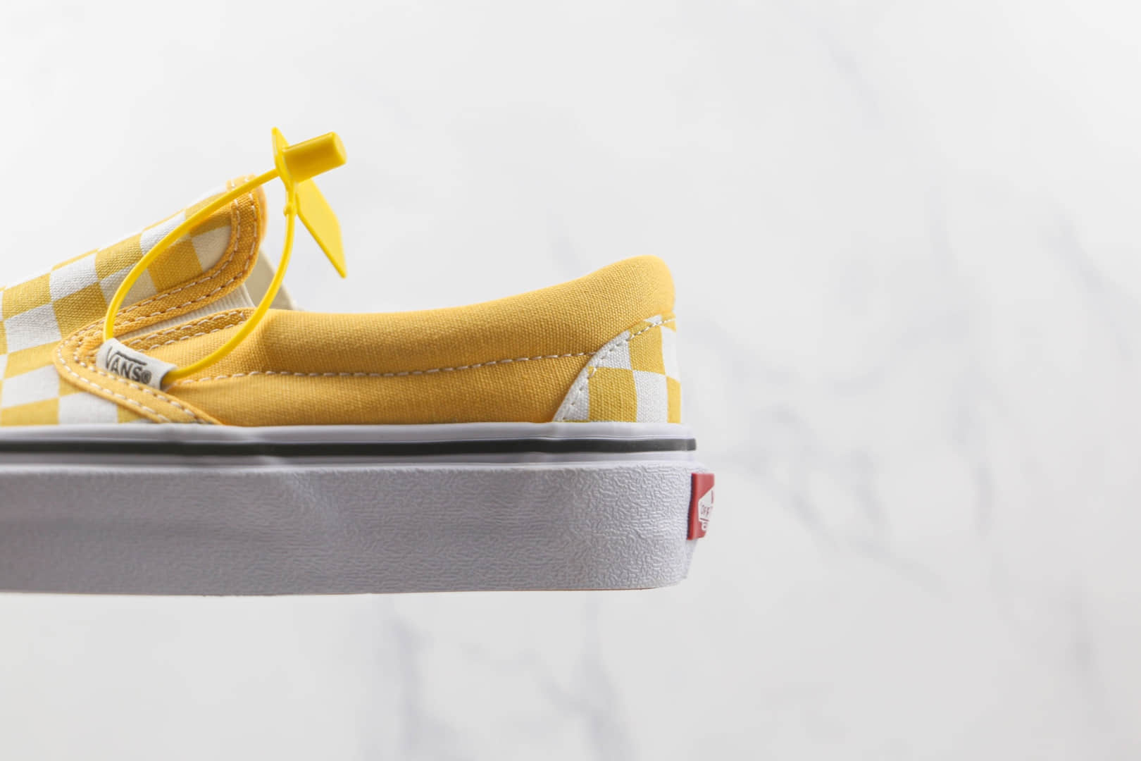 万斯Vans OG Vault Slip-On公司级版本棋盘格帆布鞋板鞋白敏感内容工艺硫化一比一