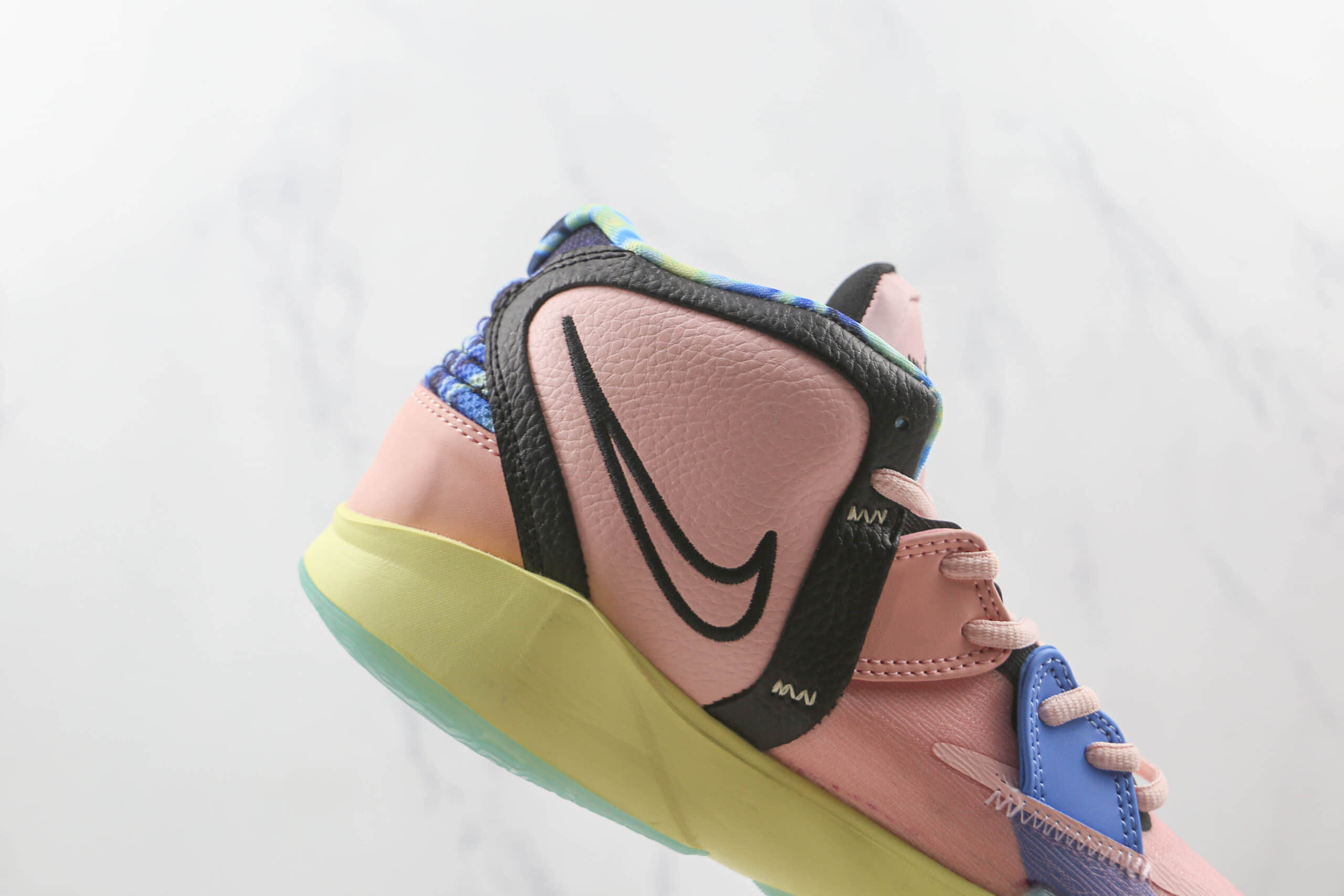 耐克Nike Kyrie Low 8 EP LR纯原版本欧文8代粉黑蓝色篮球鞋原楦头纸板打造 货号:DH5387-900
