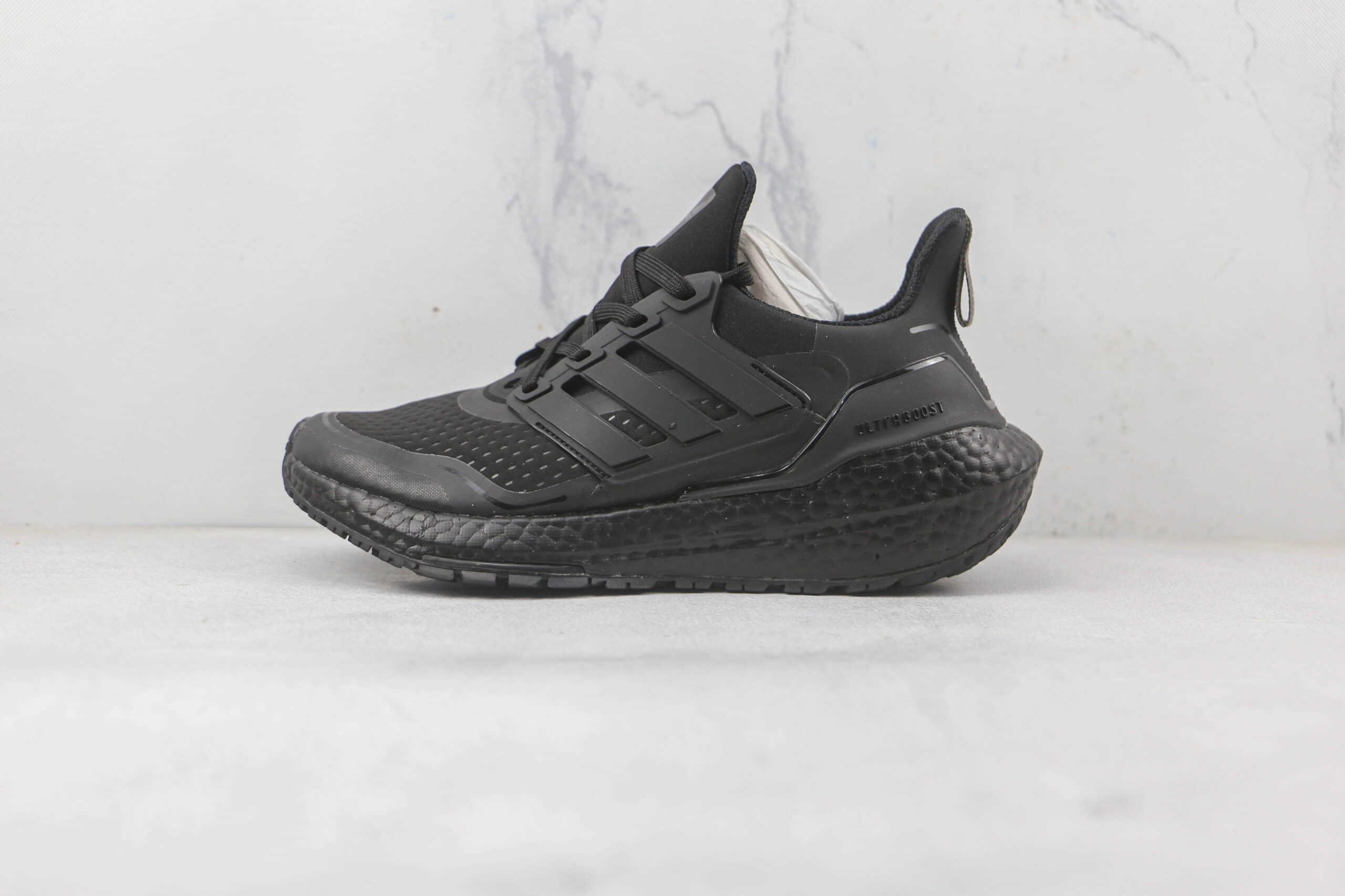 阿迪达斯Adidas Ultra Boost 21 Consortium纯原版本黑色UB6.0爆米花跑鞋原楦头纸板打造 (ID:84810) - 图片1