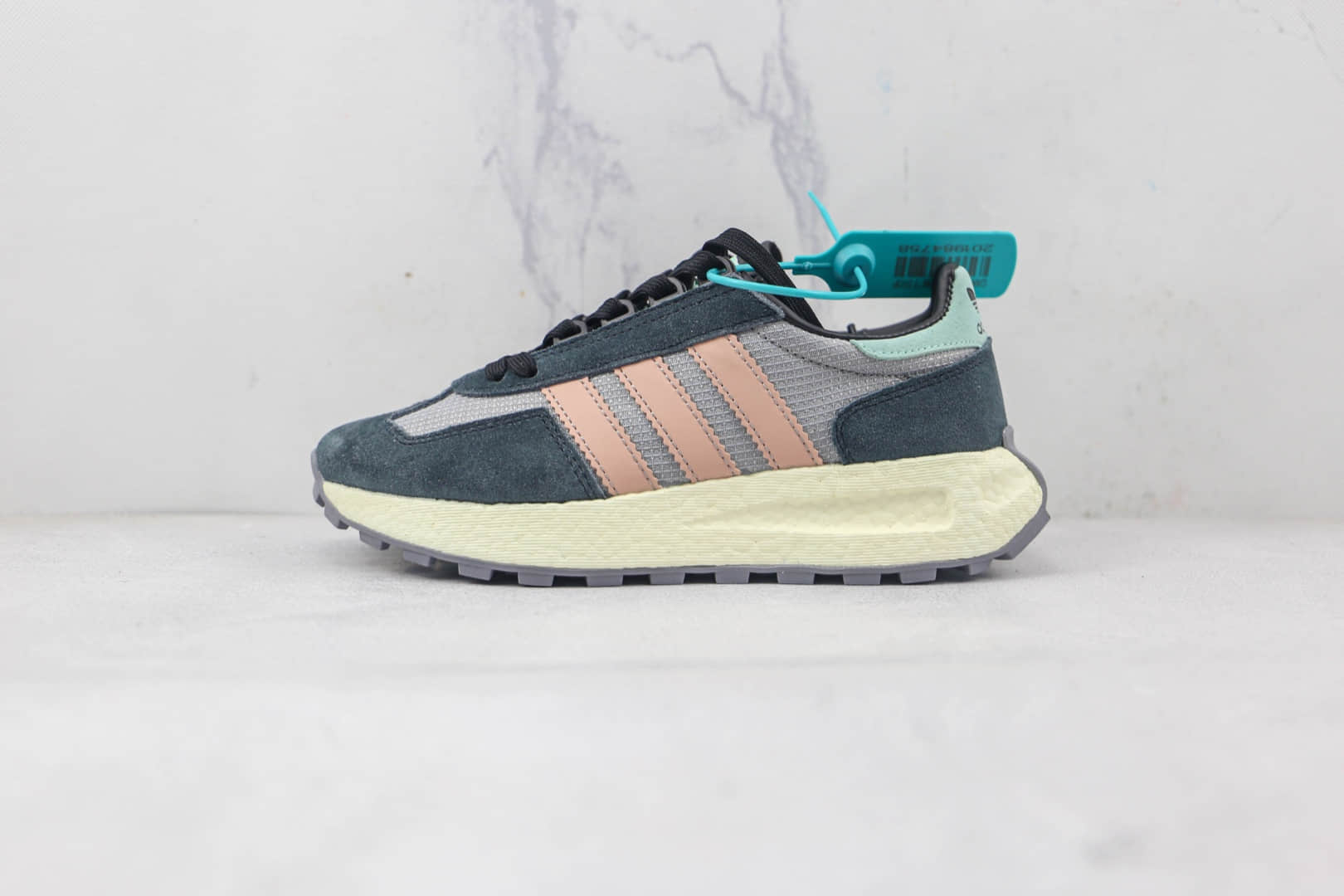 阿迪达斯ADIDAS RETROPY E5 BOOST纯原版本三叶草厚底爆米花跑鞋原楦头纸板打造 (ID:85032) - 图片1