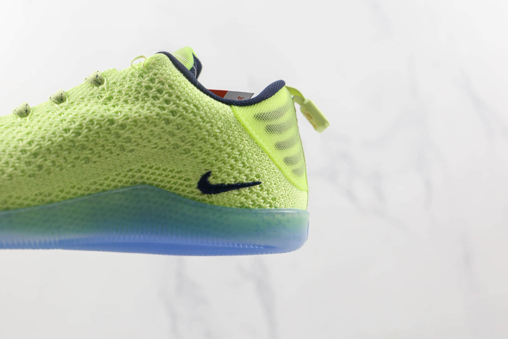 耐克Nike Kobe 11 Low 4KB Liquid Lime纯原版本科比11代毒液配色篮球鞋原楦头纸板打造 货号:824463-334