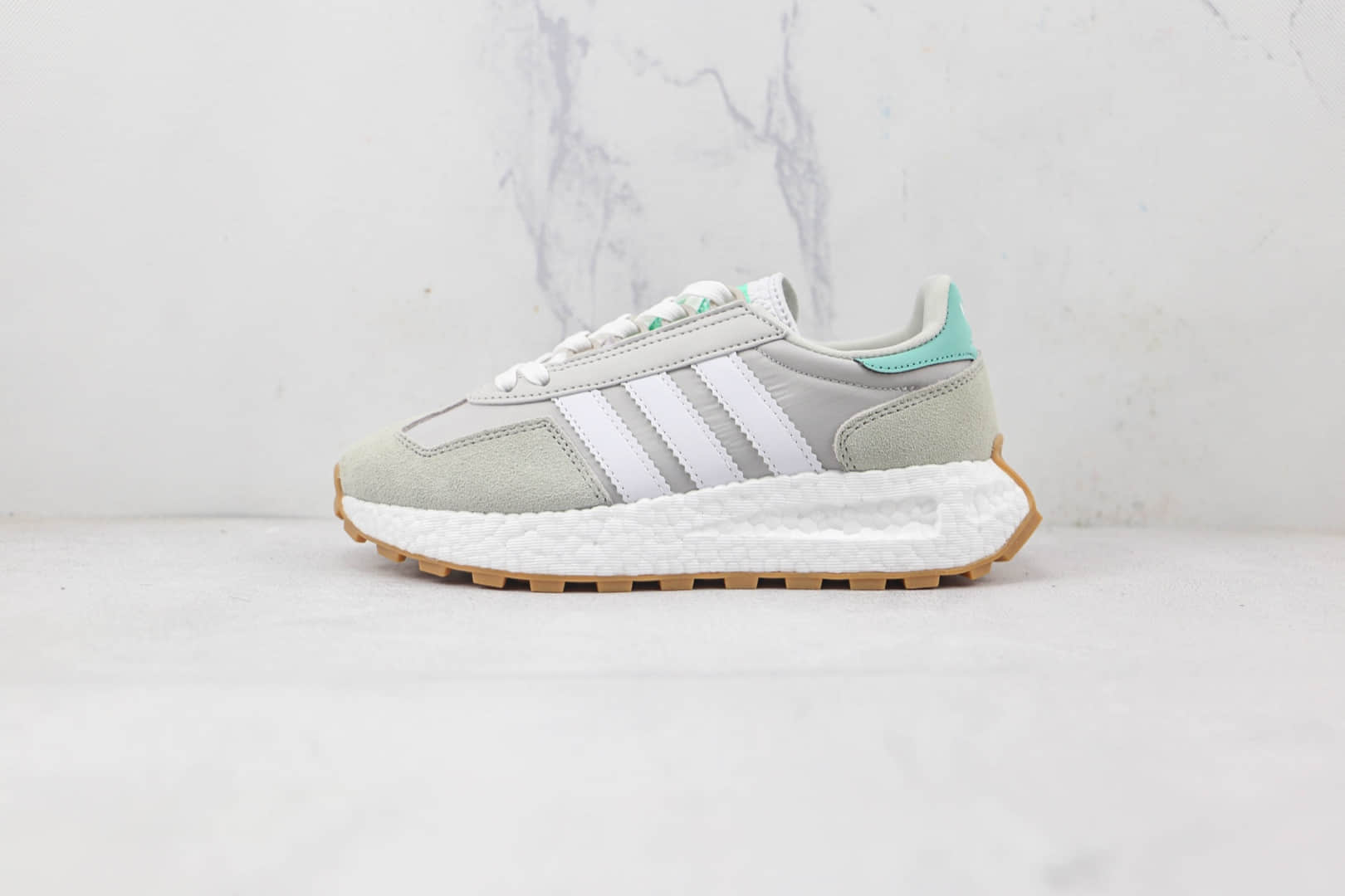 阿迪达斯Adidas RETROPY E5纯原版本三叶草厚底爆米花跑鞋原楦头纸板打造 (ID:85379) - 图片1