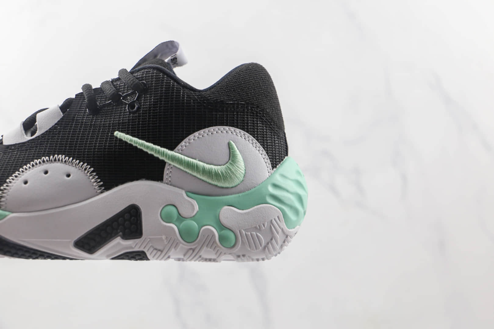 耐克NIKE PG 6 EP纯原版本保罗乔治黑绿色篮球鞋内置气垫原盒原标 货号:DH8447-001