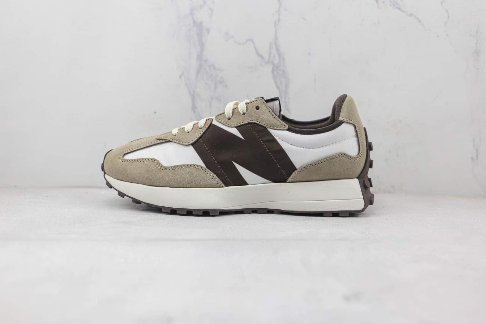新百伦New Balance 327纯原版本复古棕色NB327慢跑鞋原楦头纸板打造 (ID:85500) - 图片1