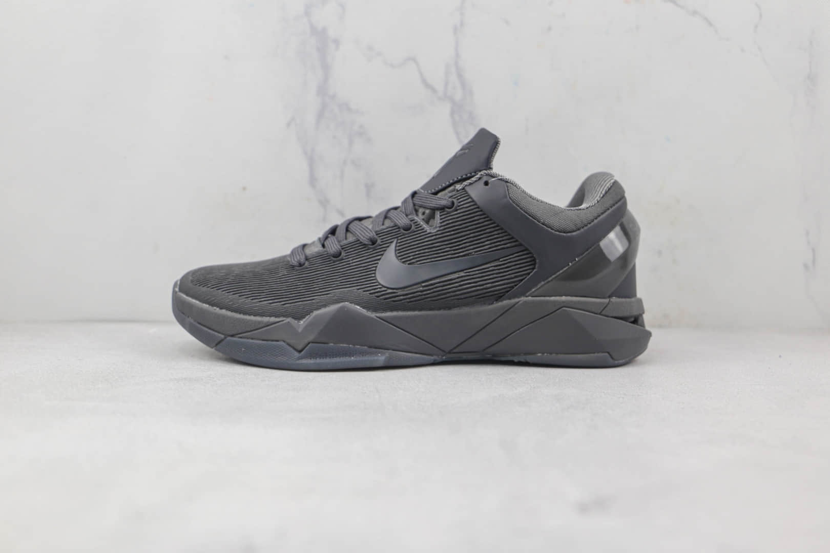 耐克Nike Zoom Kobe VII天花板纯原版本科比7代真碳加持水泥灰配色实战篮球鞋 (ID:86525) - 图片1