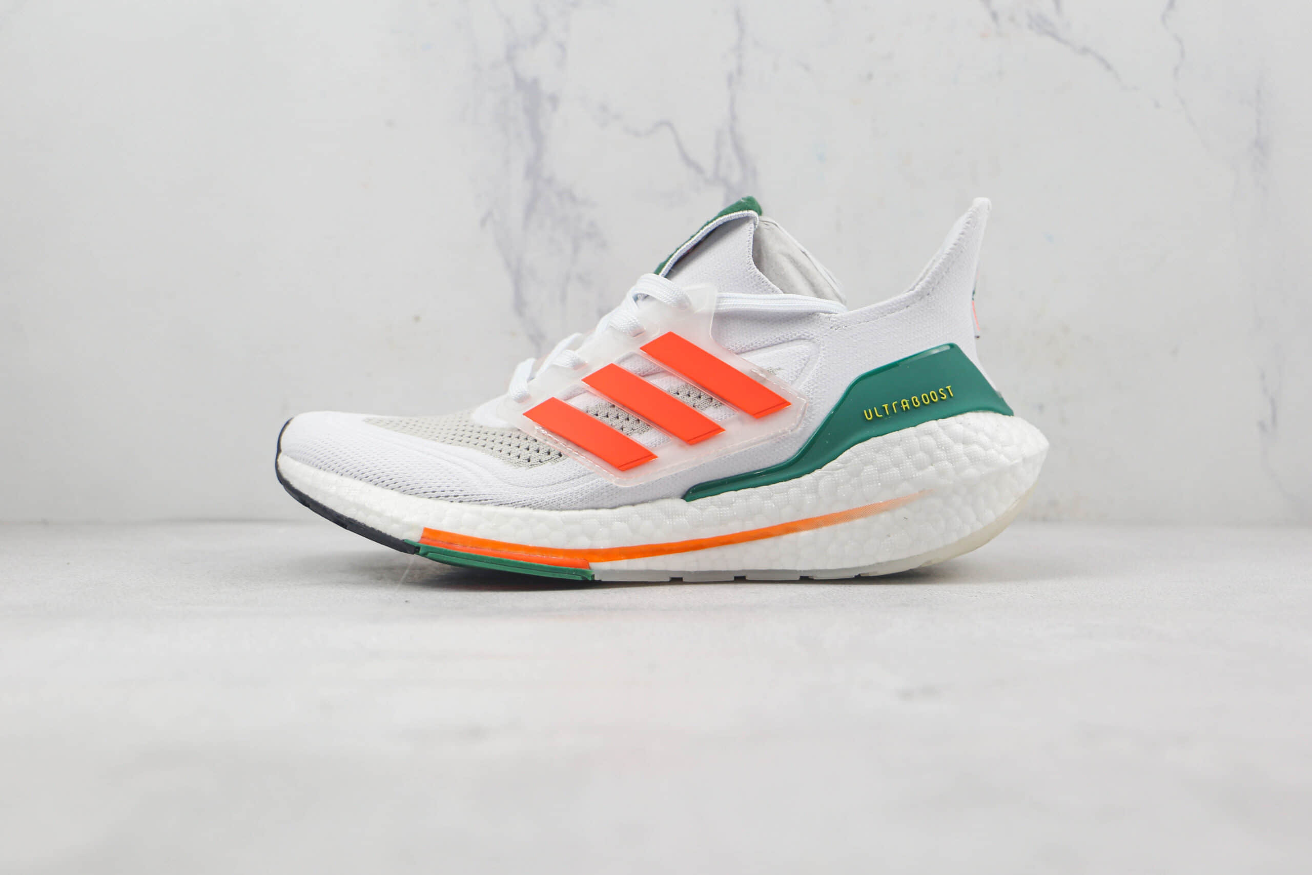 阿迪达斯adidas ultra boost 2021莆田纯原复刻UB7.0爆米花跑鞋原楦头纸板打造 货号:GX7966