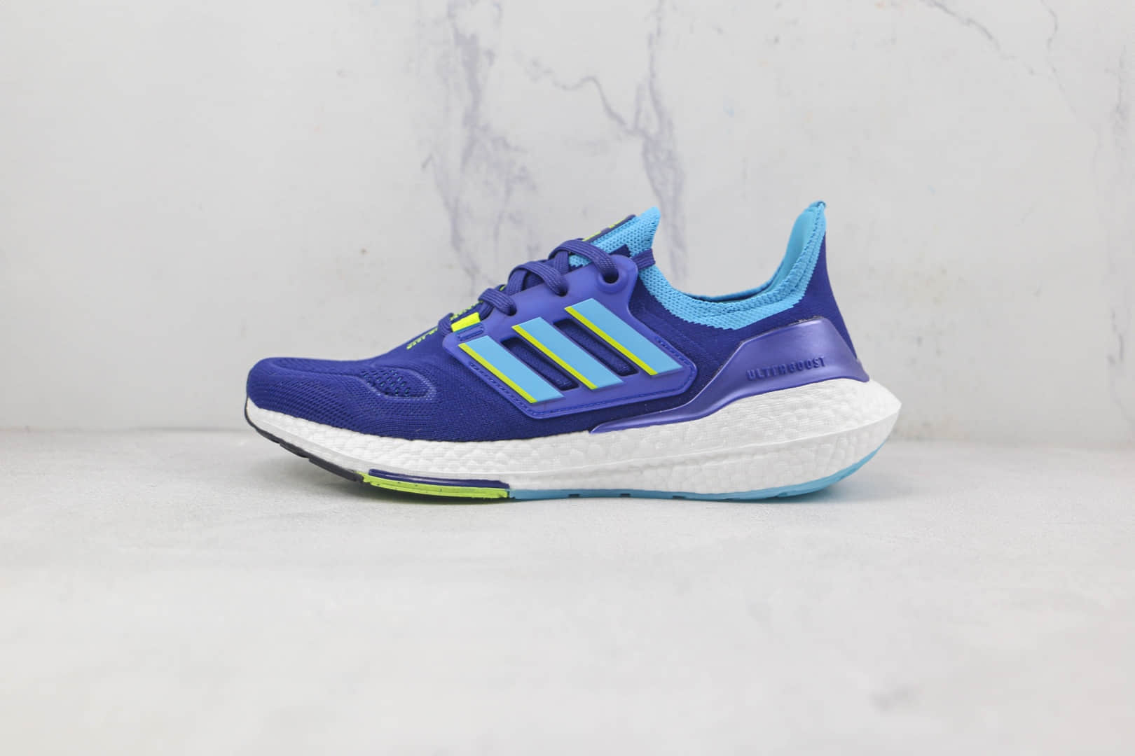 阿迪达斯Adidas Ultra Boost 22 Consortium莆田天花板复刻UB8.0蓝色爆米花跑鞋原鞋开模 (ID:86719) - 图片1